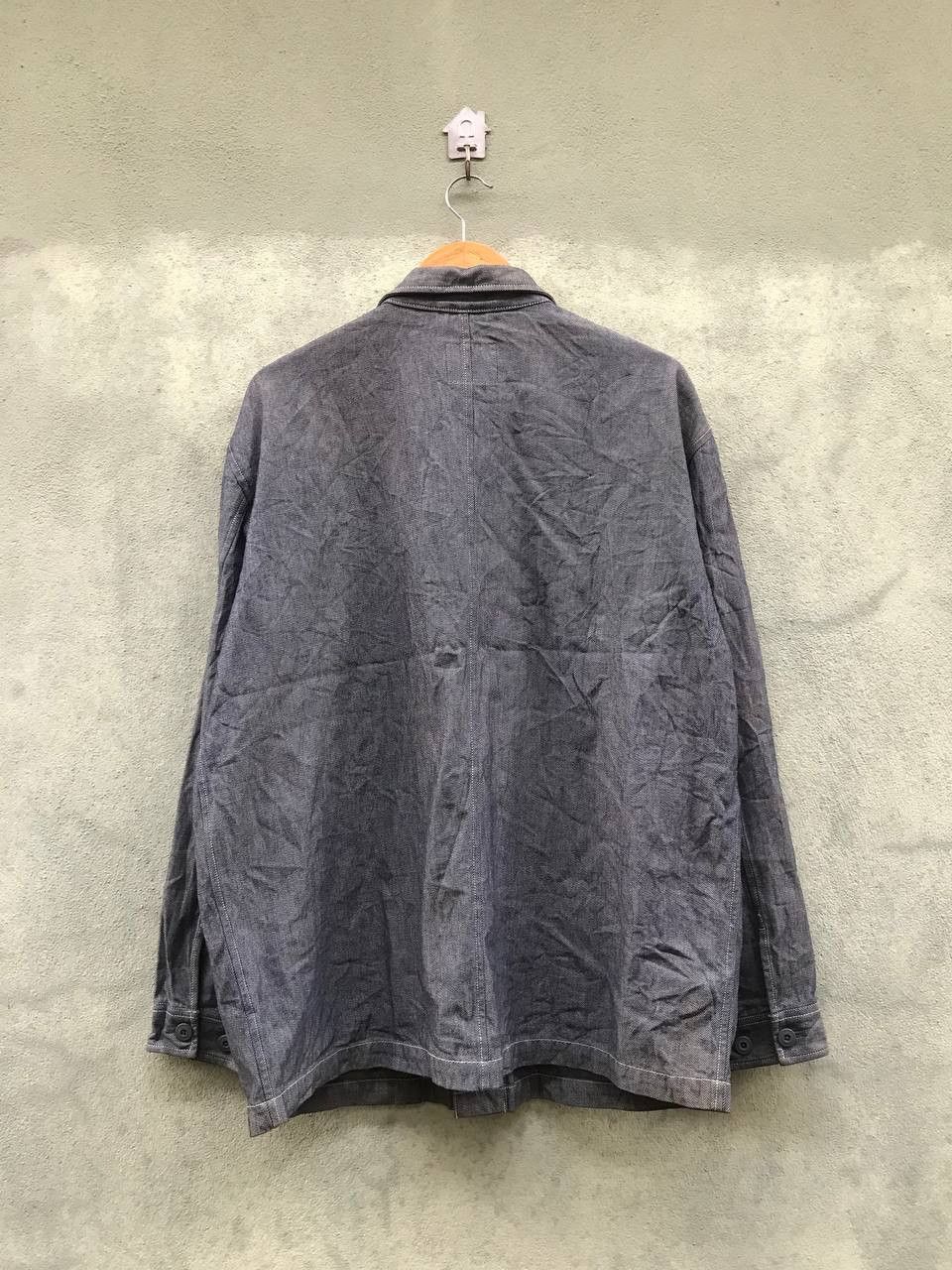 Uniqlo Uniqlo denim Pocket Jacket Size US XL / EU 56 / 4 - 2 Thumbnail