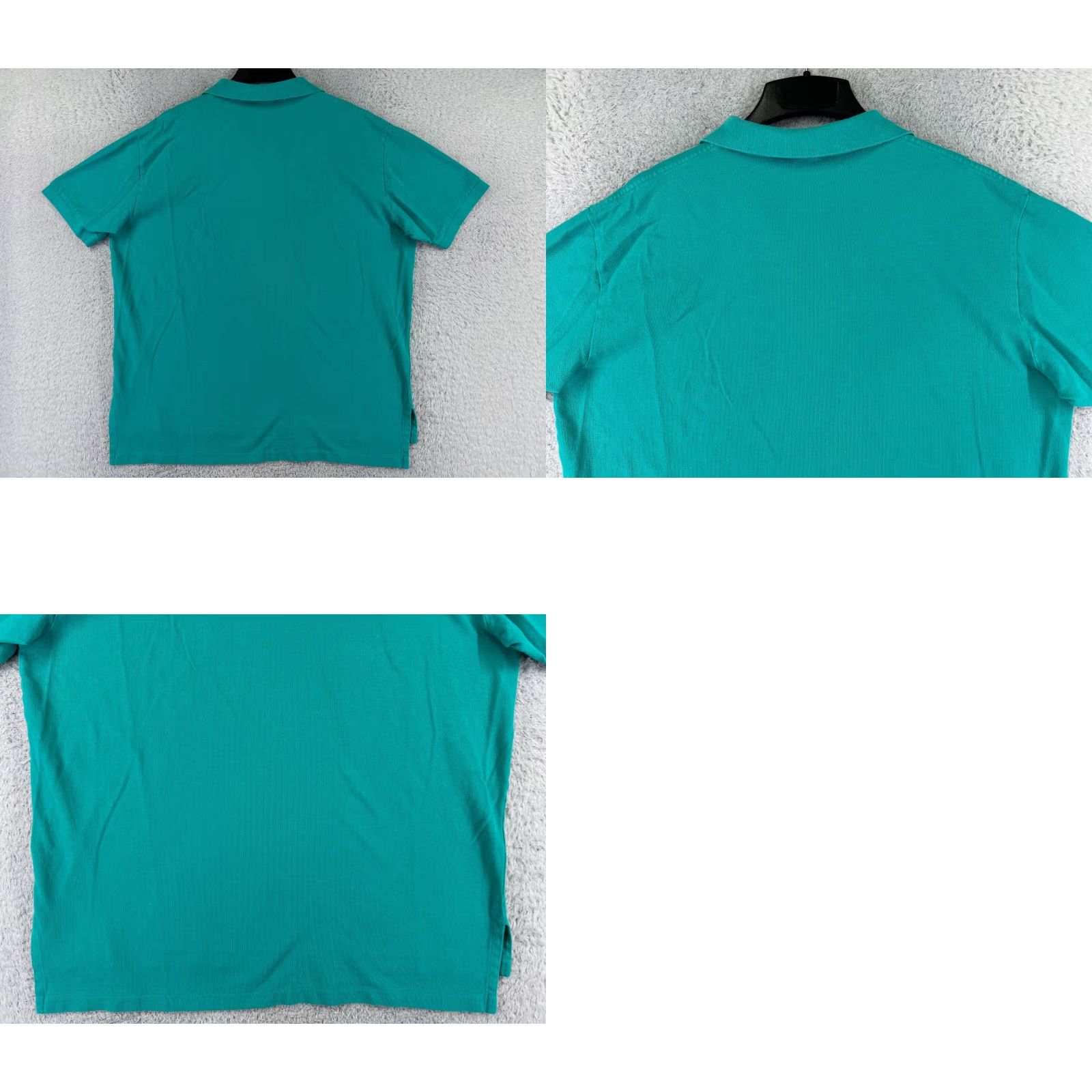 Ralph Lauren VINTAGE Ralph Lauren Polo Shirt Men XL Teal Green 100% Cotton Embroidered Logo Size US XL / EU 56 / 4 - 9 Thumbnail
