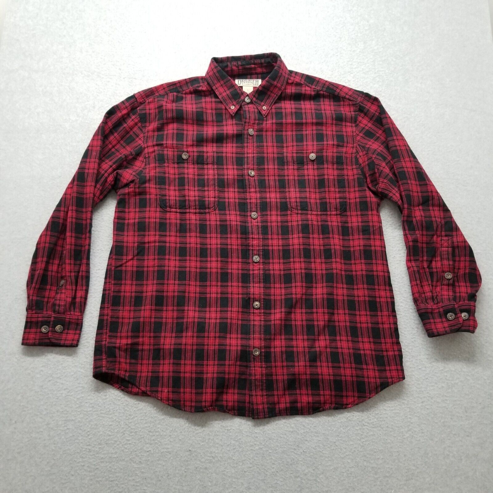 Duluth Trading Company Duluth Trading Flannel Shirt L Plaid Button Up Long Sleeve Size US L / EU 52-54 / 3 - 1 Thumbnail