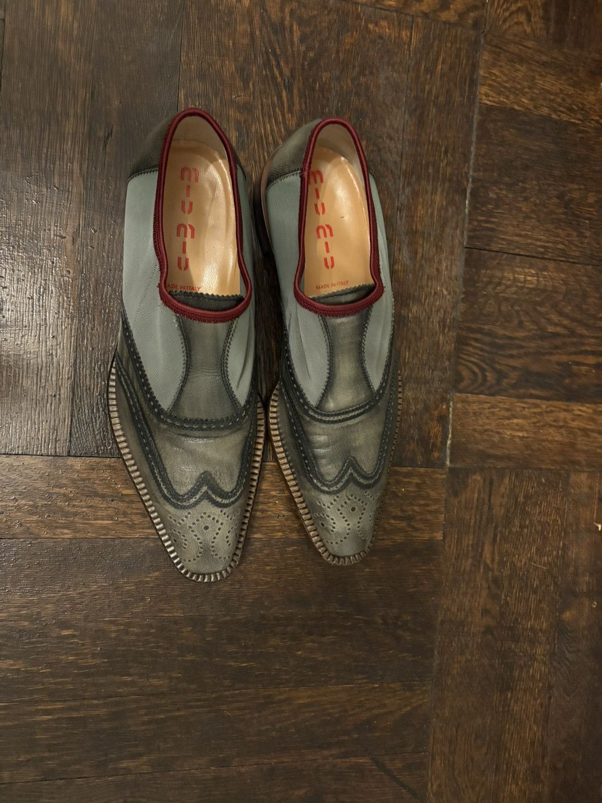 Miu Miu 90s MIU MIU mens hybrid oxfords Size US 7.5 / EU 40-41 - 3 Thumbnail