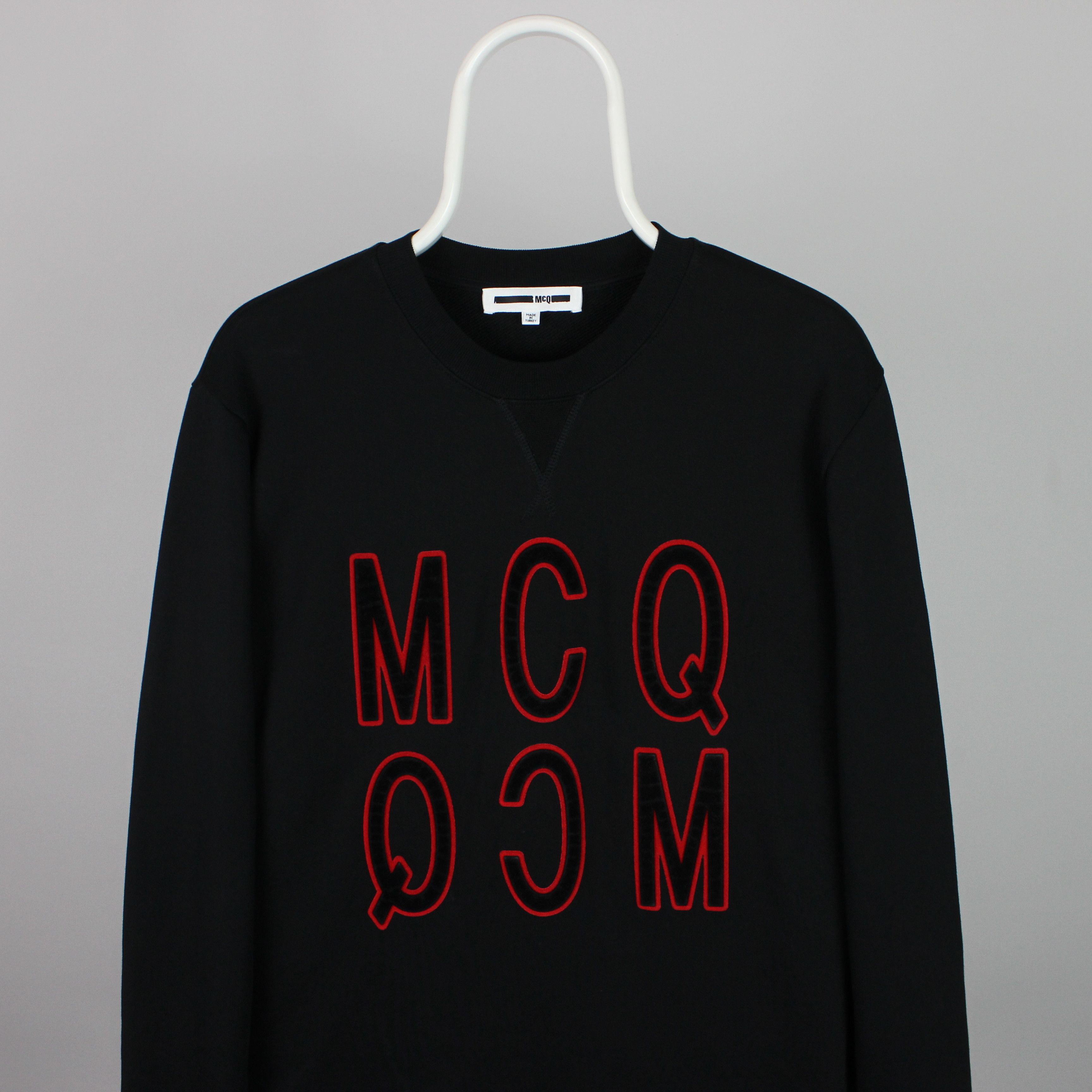 MCQ Alexander McQueen MCQ Black Crewneck Logo sz S Size US S / EU 44-46 / 1 - 5 Thumbnail