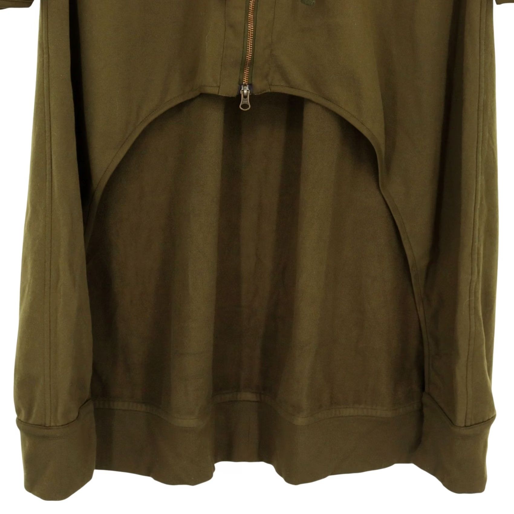 NICHOLAS Nicholas K Sly Sweat Size M Military Green Utility Convertible Collar Midi Dress Size M / US 6-8 / IT 42-44 - 7 Thumbnail