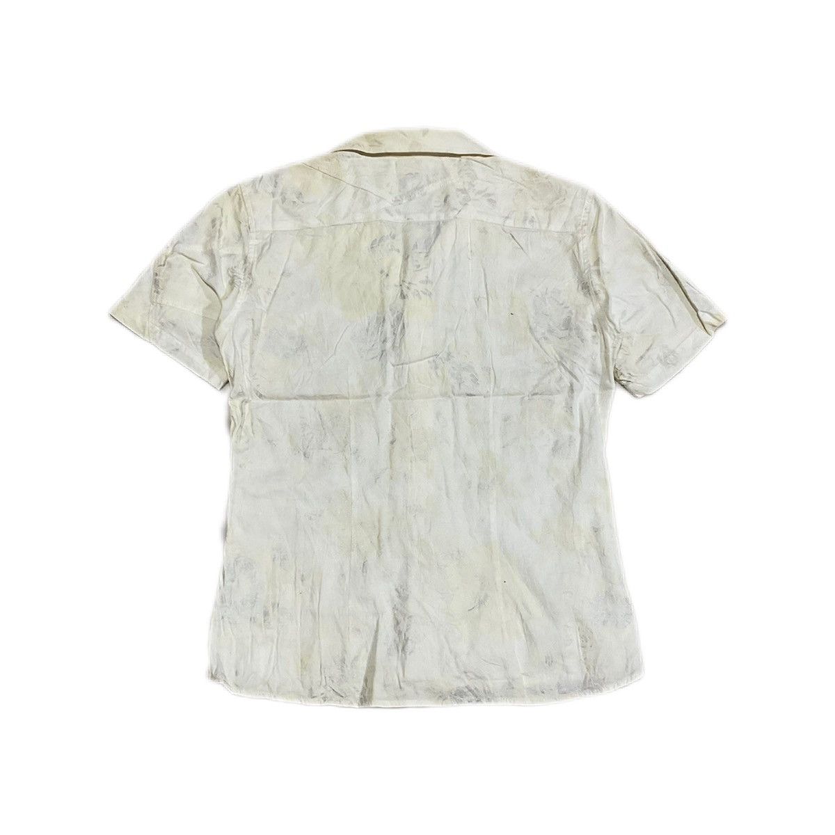 If Six Was Nine × Japanese Brand × Tornado Mart 🔥Sick Y2K Tornado Mart Shirt Floral Embossed Size US S / EU 44-46 / 1 - 3 Thumbnail