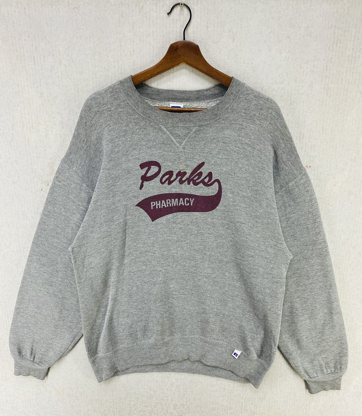 Russell Athletic Vintage Parks Pharmacy Sweatshirt Russel Tag Made In USA Size US L / EU 52-54 / 3 - 1 Thumbnail