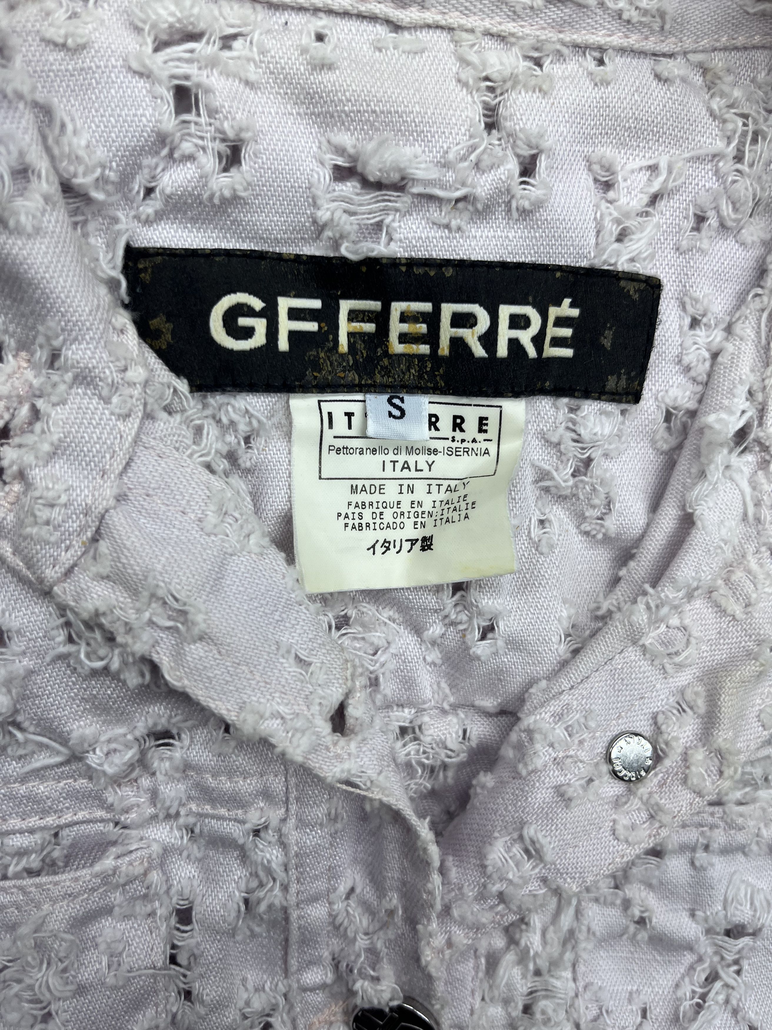 GF Ferre Gianfranco Ferre Vintage Mesh Jacket Women’s Size S Size S / US 4 / IT 40 - 7 Thumbnail