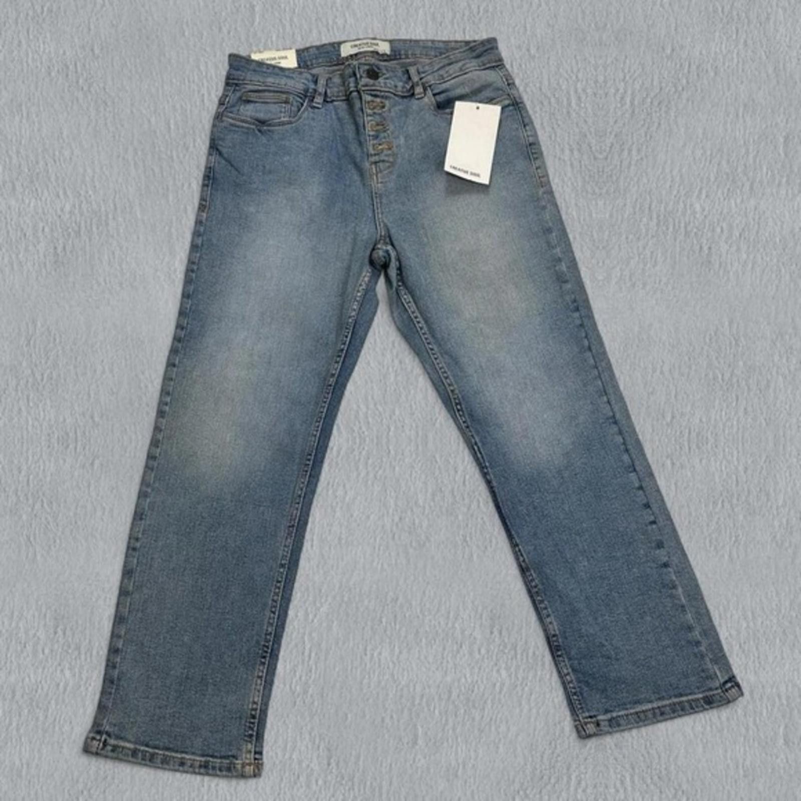 Other NWT Creative Soul Jeans Womens 7/8 28x22 Blue Light Wash Size 28" / US 6 / IT 42 - 1 Thumbnail