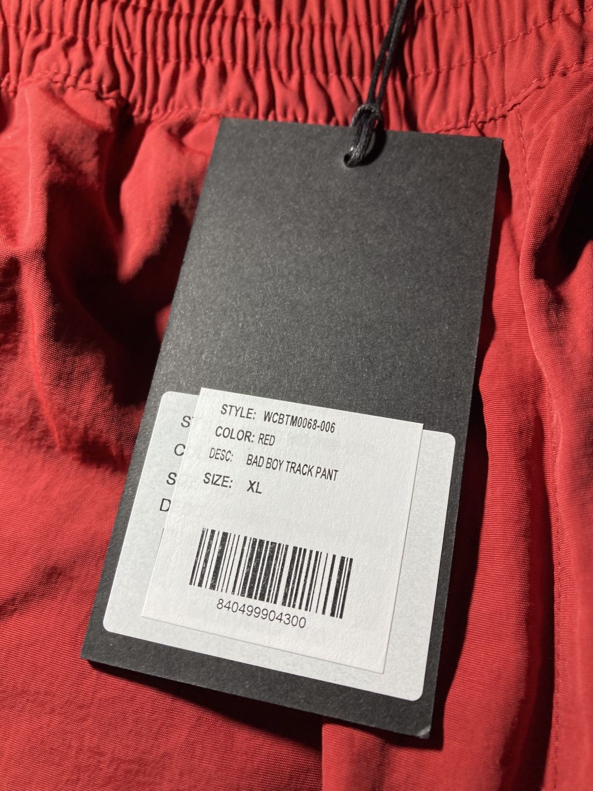 Willy Chavarria New AW25 Willy Chavarria Bad Boy Track Pants 90s Pepper Size US 36 / EU 52 - 3 Thumbnail