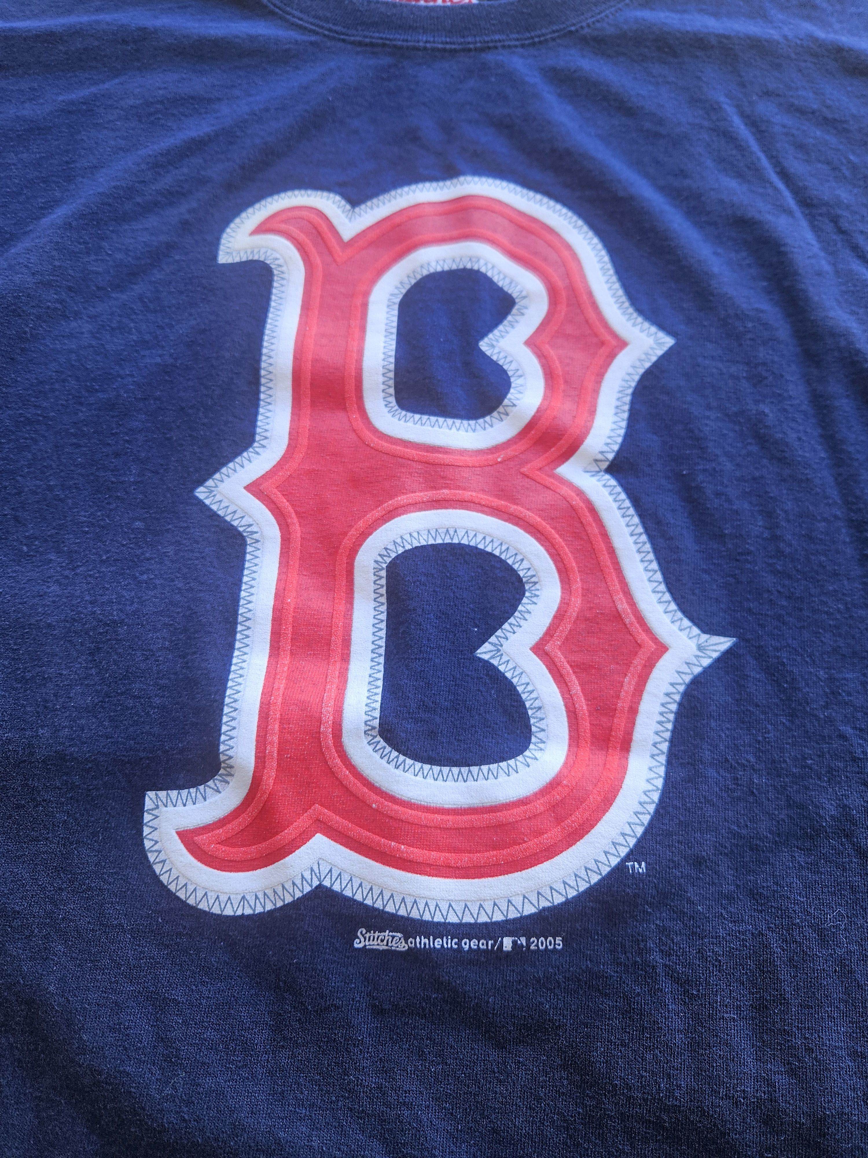MLB Boston Red Sox Y2K Stiches Athletic Gear Tee Size US XL / EU 56 / 4 - 2 Thumbnail