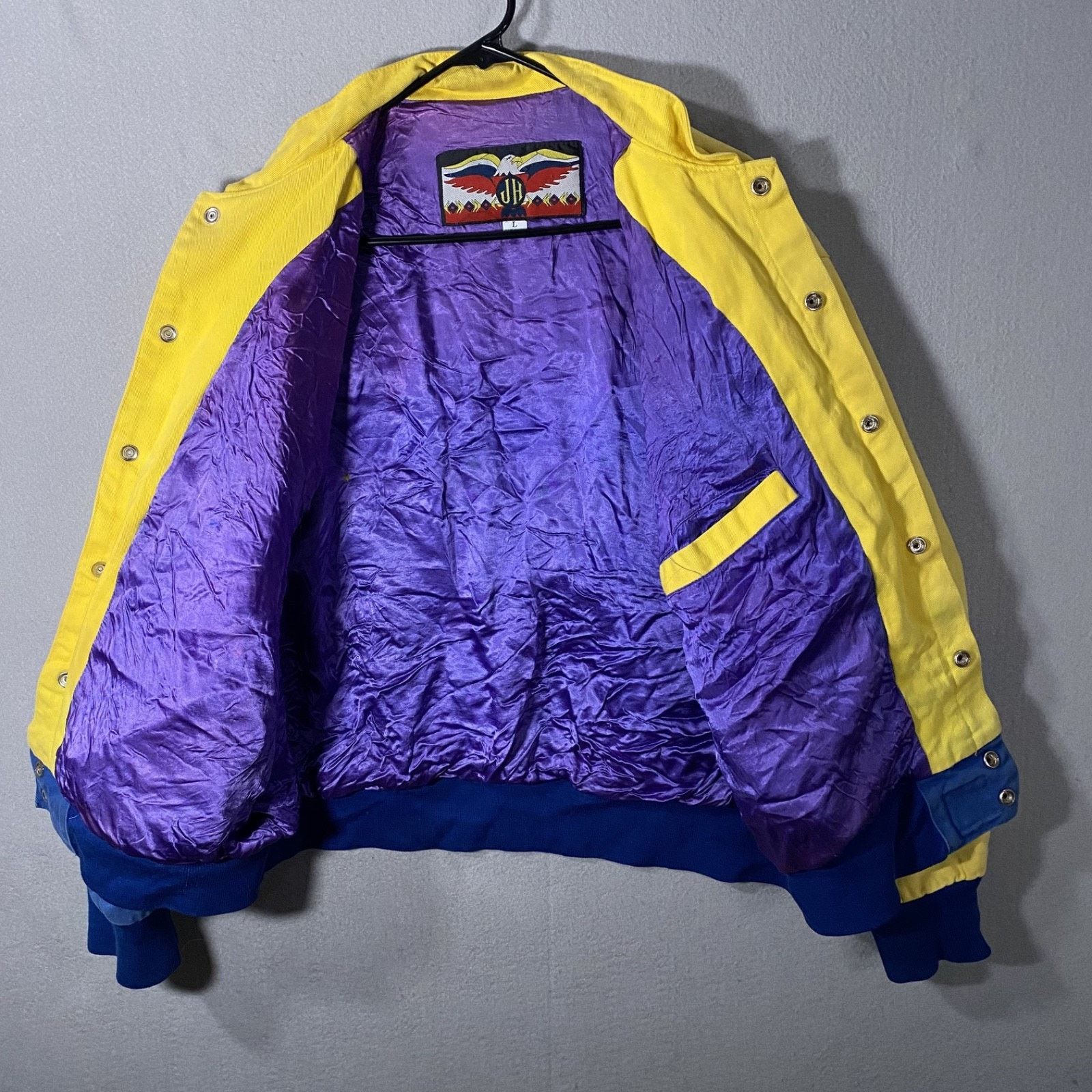 JH Design Vintage Cheerios Racing Johnny Benson Jacket Coat USA Large Size US L / EU 52-54 / 3 - 4 Thumbnail