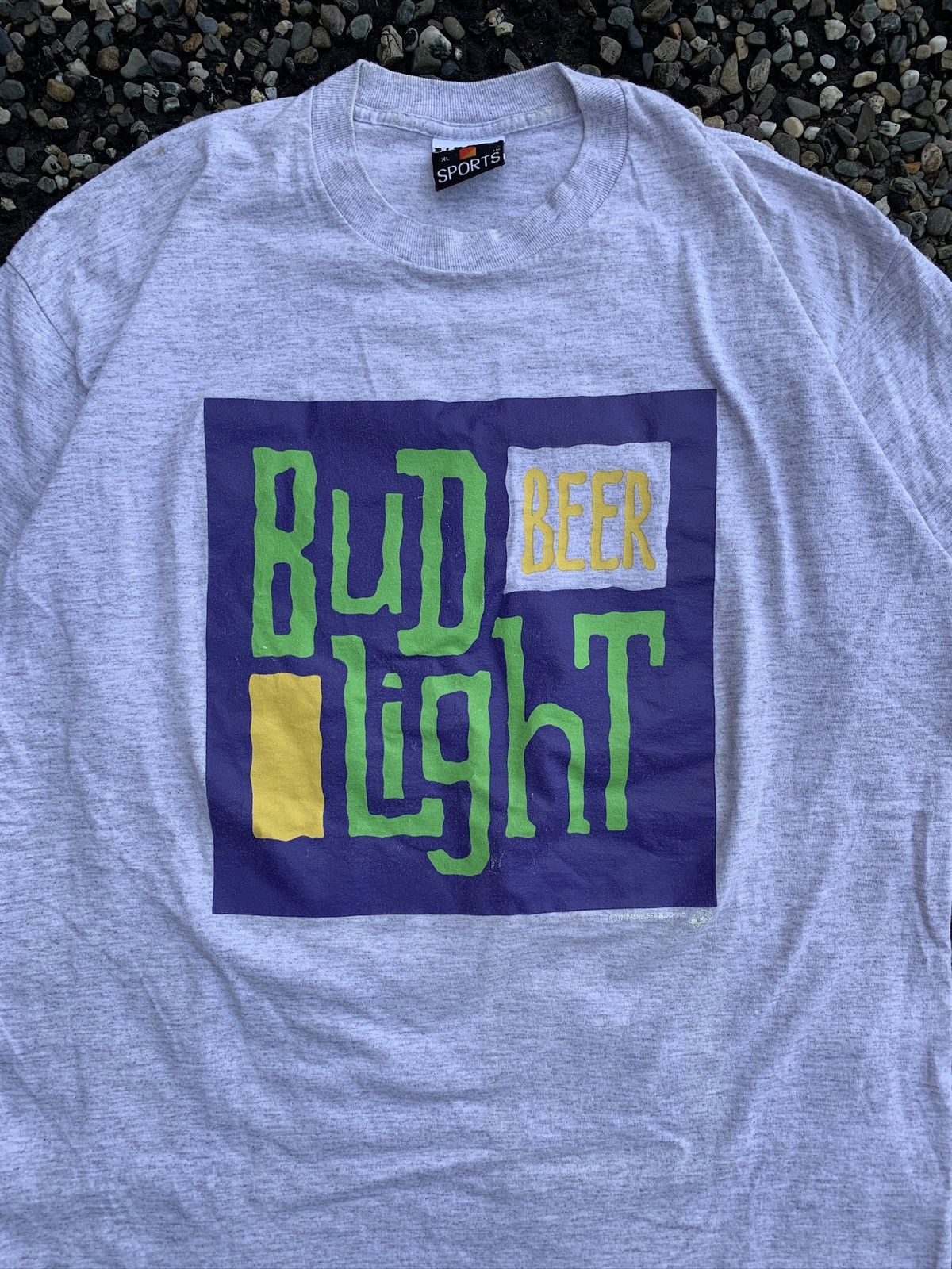 Vintage Vintage 1992 Bud Light Employee Baseball Jersey T-Shirt Size US XL / EU 56 / 4 - 2 Thumbnail