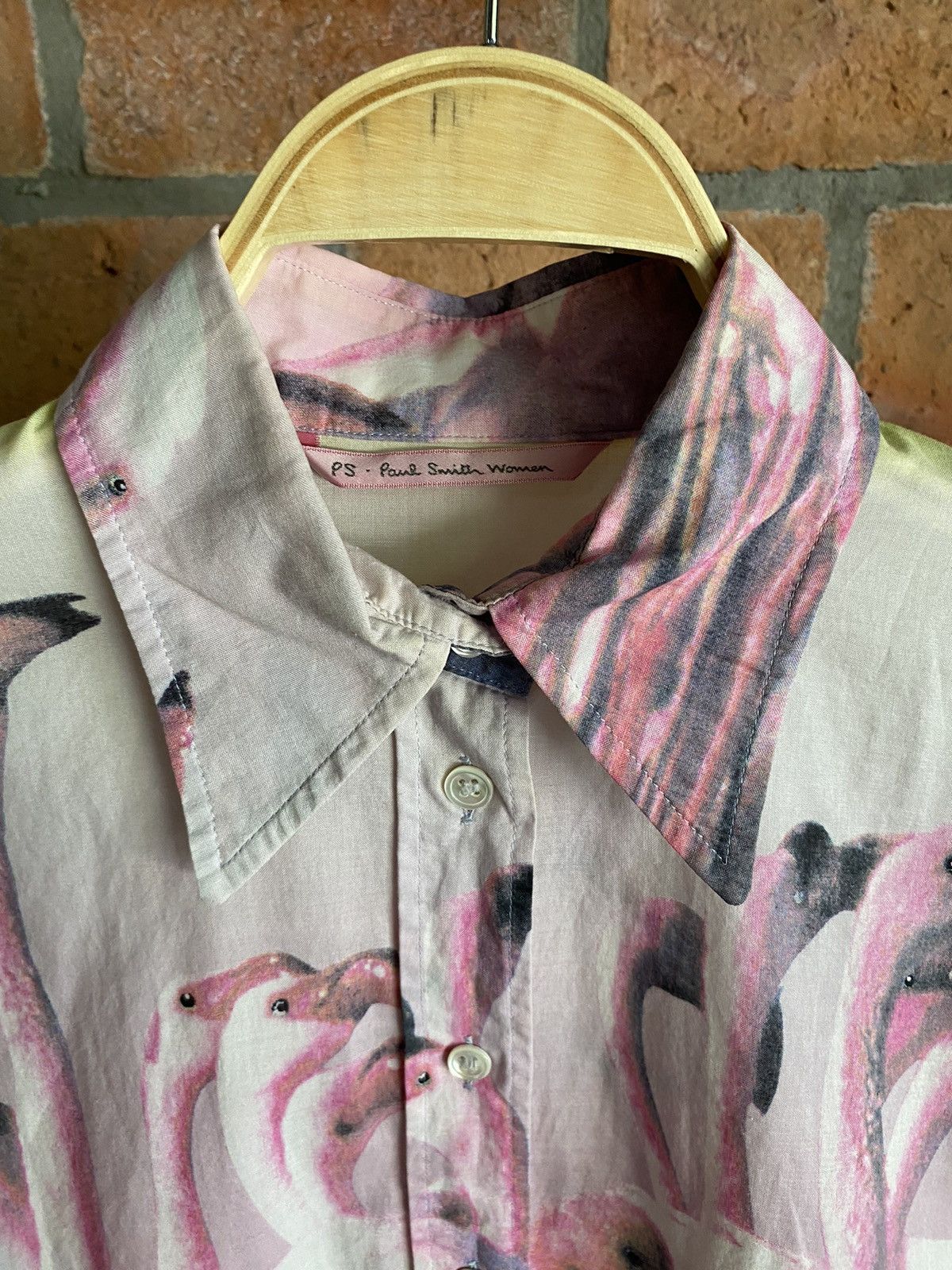 Paul Smith paul smith flamingo printed shirt Size ONE SIZE - 17 Thumbnail
