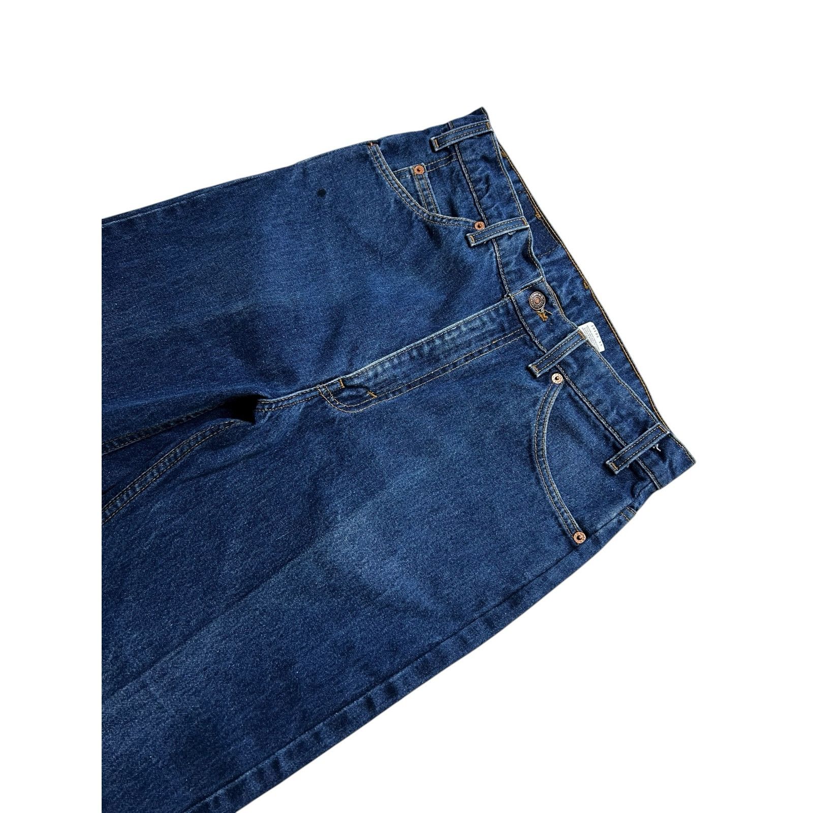 Levi's Vintage Levi’s 505 Orange Tab Straight 34x30(31x29.5) Size US 31 - 2 Thumbnail