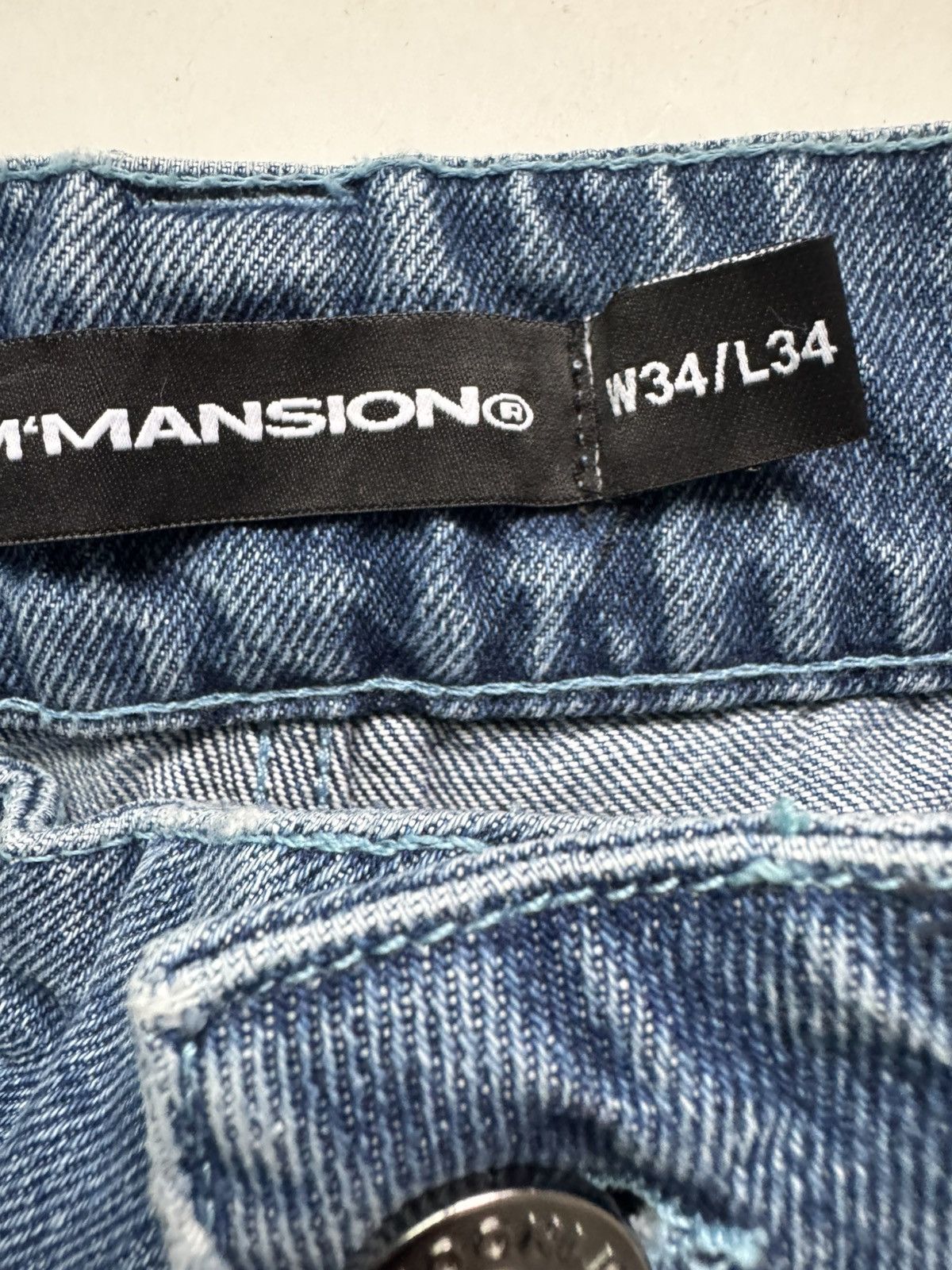 Other M’mansion SILHOUETTE DENIM - LIGHT BLUE Size US 34 / EU 50 - 7 Thumbnail
