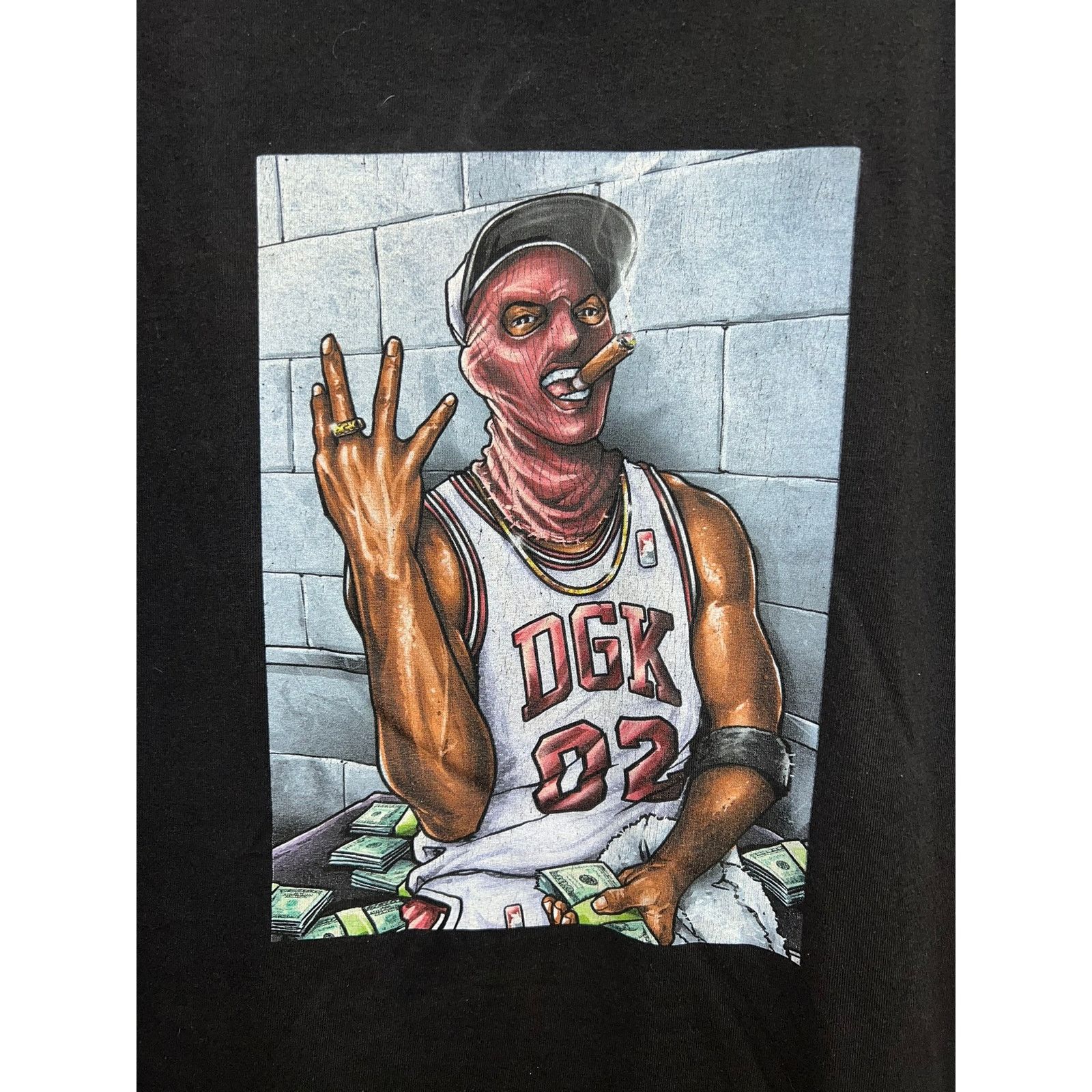DGK DGK Four Peat Shirt 4 Peat Dirty Ghetto Kids MJ Tee L Size US L / EU 52-54 / 3 - 2 Thumbnail