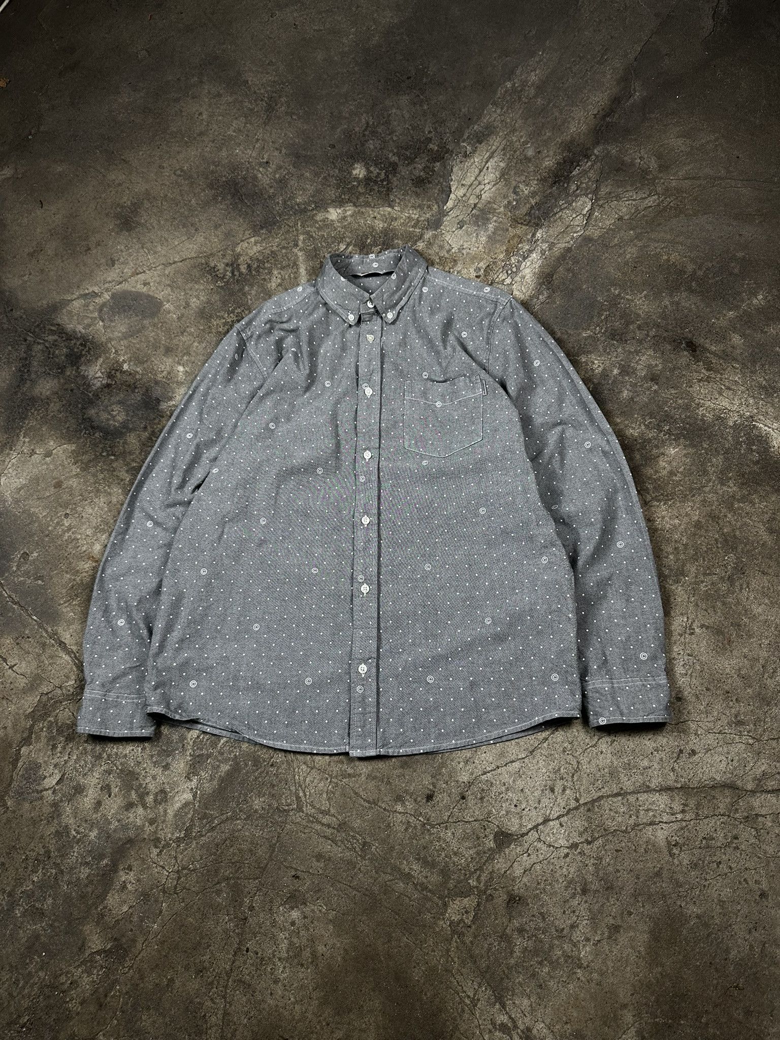 Vintage Carhartt Patterned Button Up Shirt