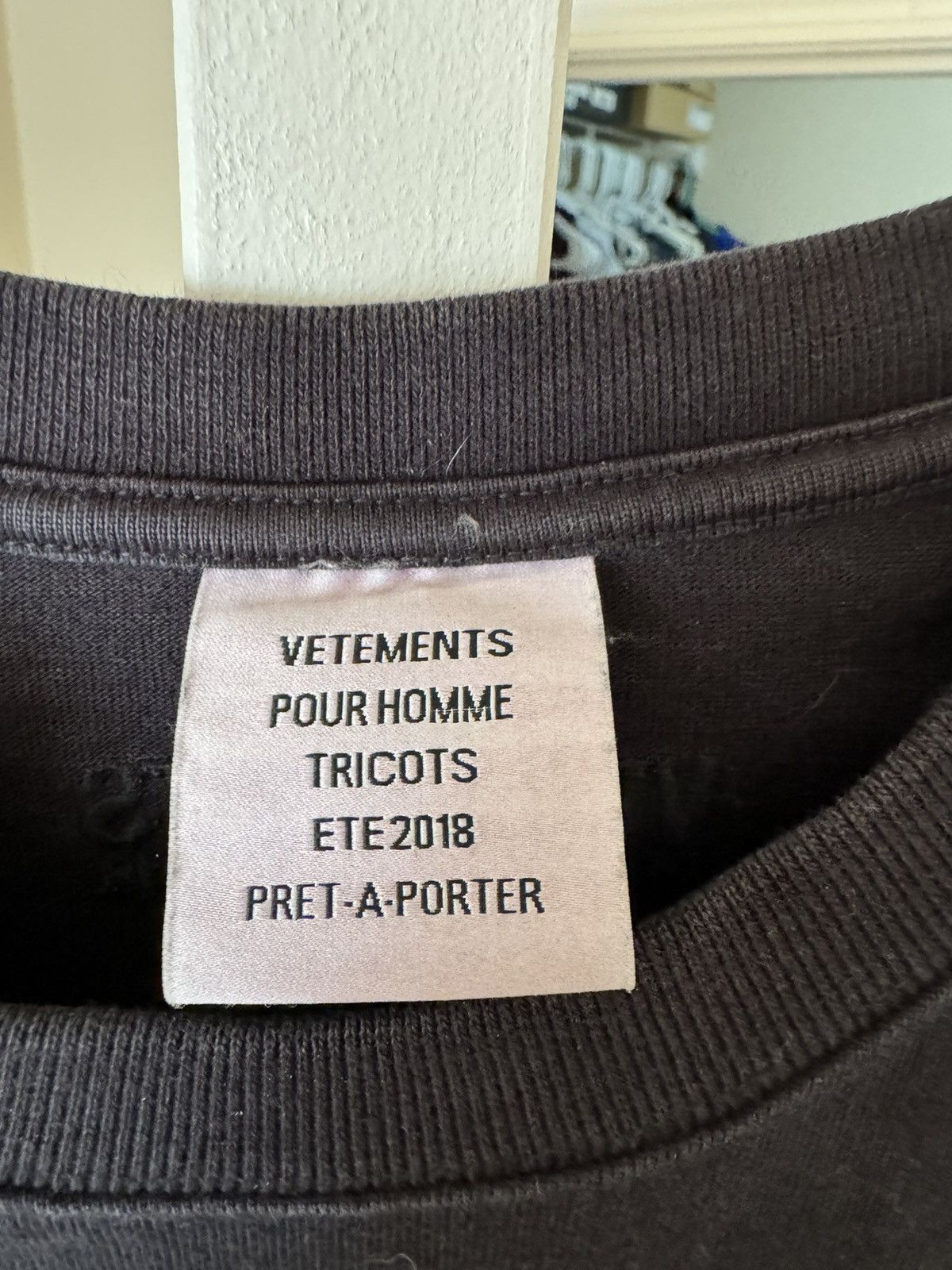 Vetements Zurichen Long Sleeve