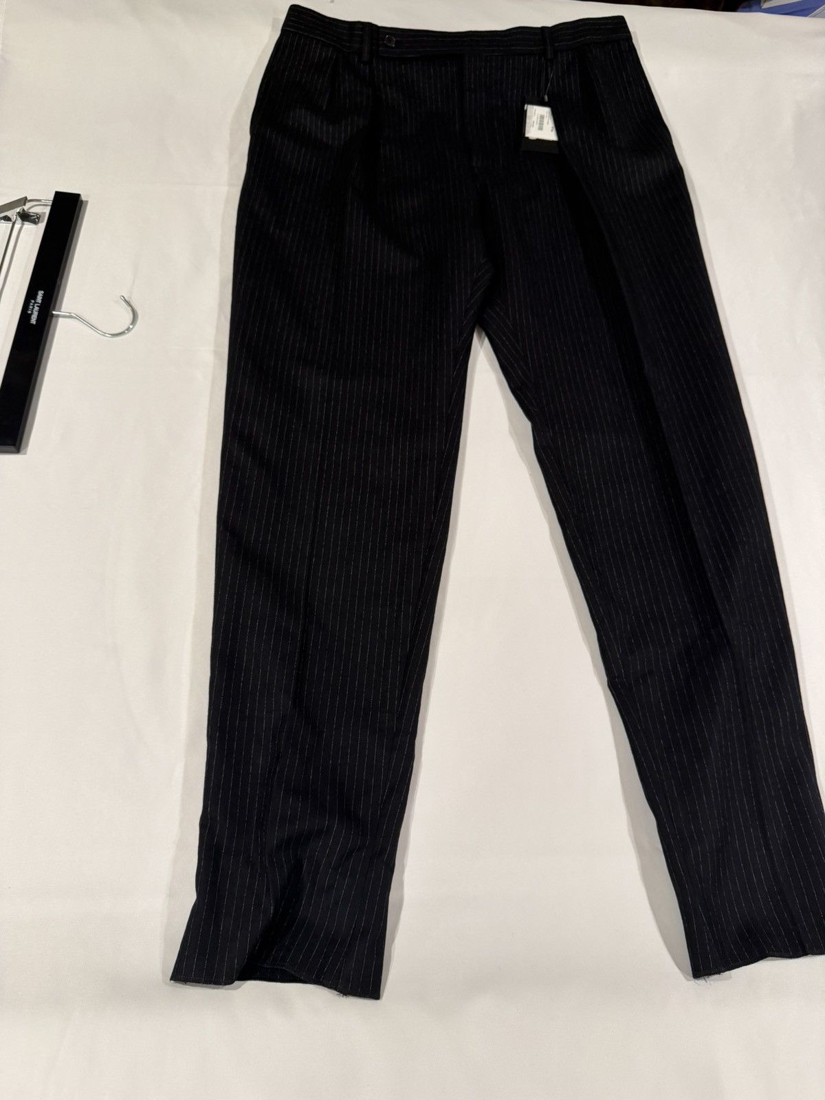 Saint Laurent Paris Saint laurent mens 2022 striped pants. 54/38. $1350 Size US 38 / EU 54 - 2 Thumbnail