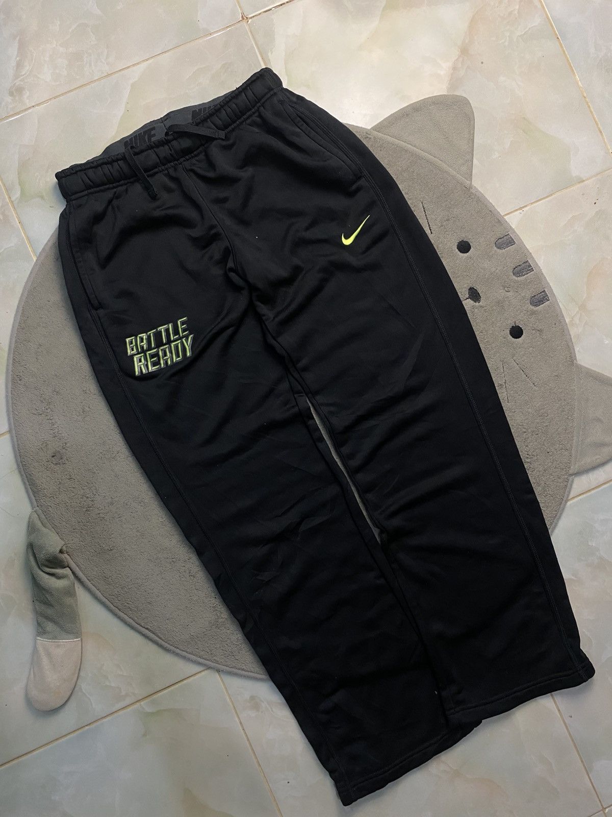 Carhartt Wip × Nike 💥 VINTAGE NIKE SUPER BAGGY 90S WIDE LEG TRACK PANTS Y2K Size US 26 / EU 42 - 1 Thumbnail