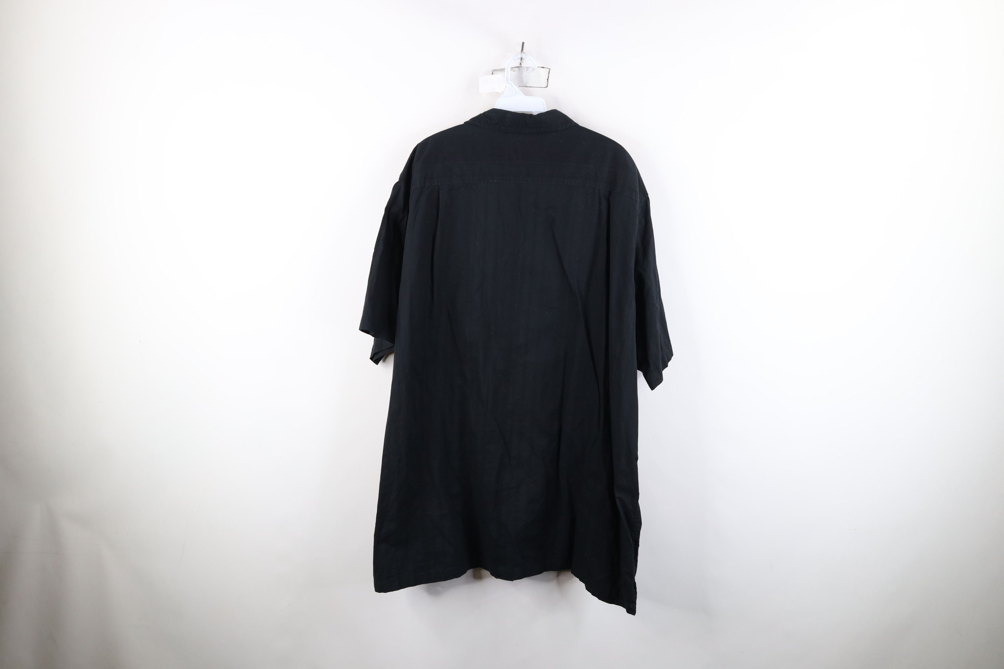 Vintage Vintage 90s Y2K Streetwear Embroidered Striped Button Shirt Size US XXL / EU 58 / 5 - 12 Thumbnail
