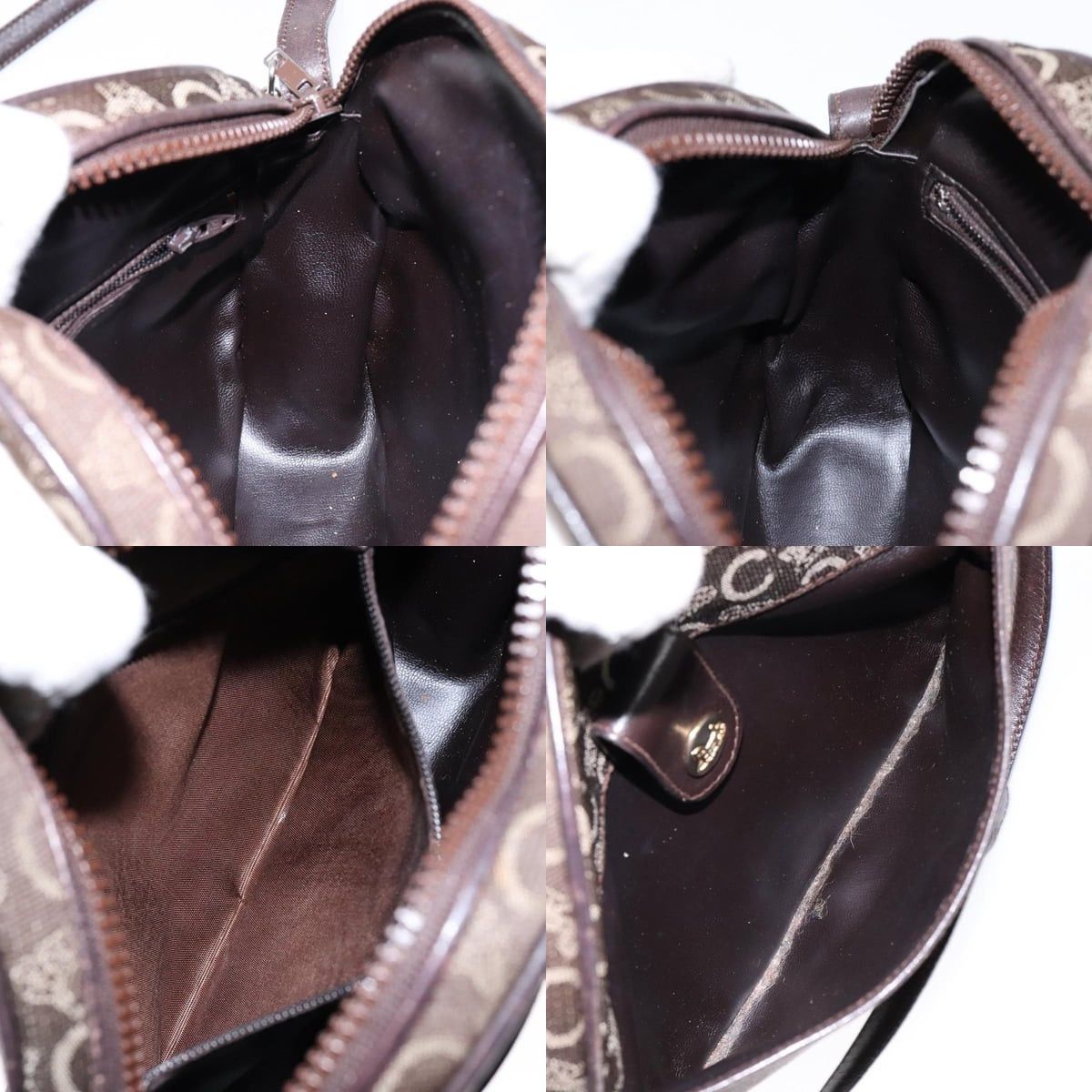 Celine CELINE C Sulky Shoulder Bag Canvas Brown Size ONE SIZE - 12 Thumbnail