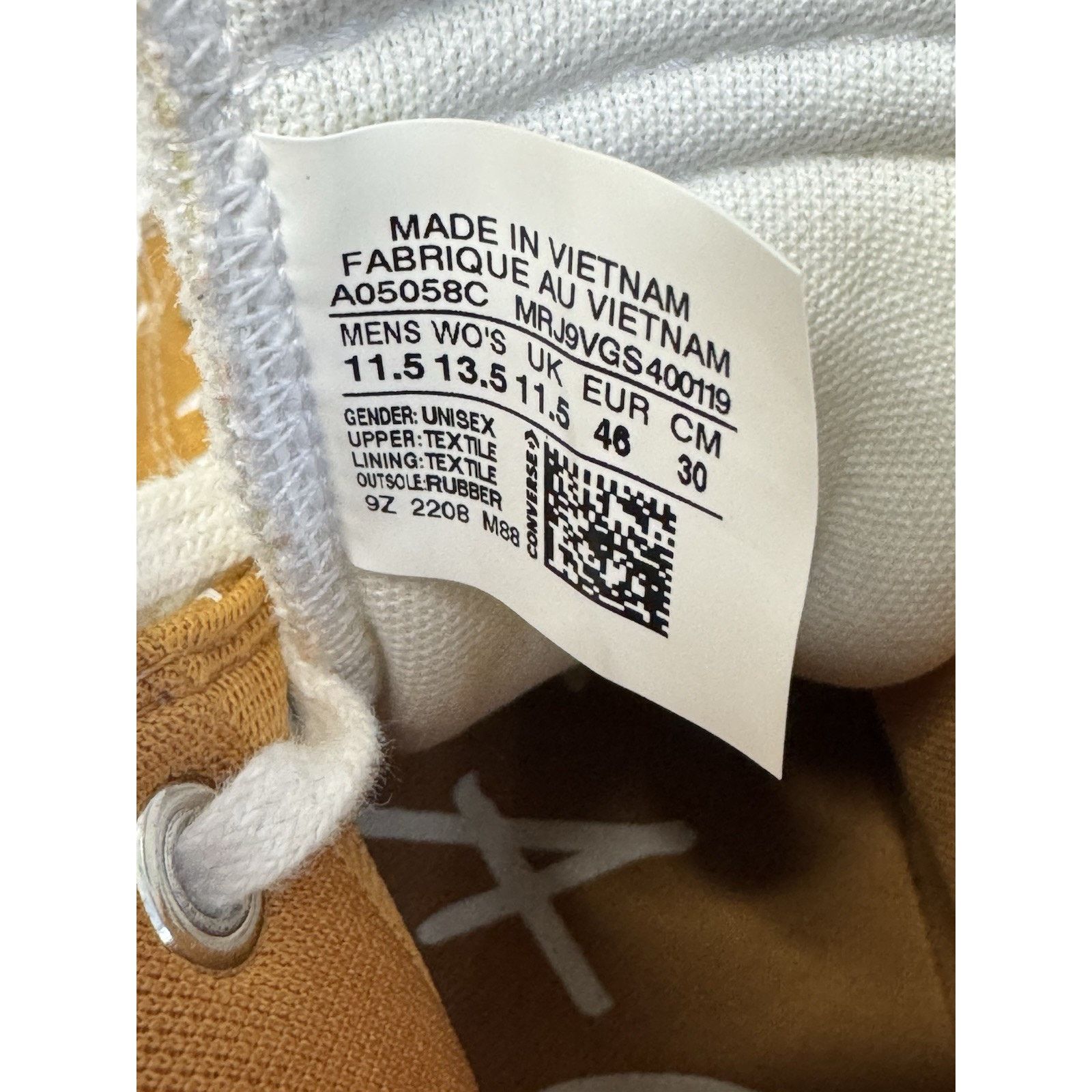 Converse CONVERSE UNT1TL3D Hi Top Sneaker Not A CHUCK TAYLOR All Star Size US 11.5 / EU 44-45 - 10 Thumbnail