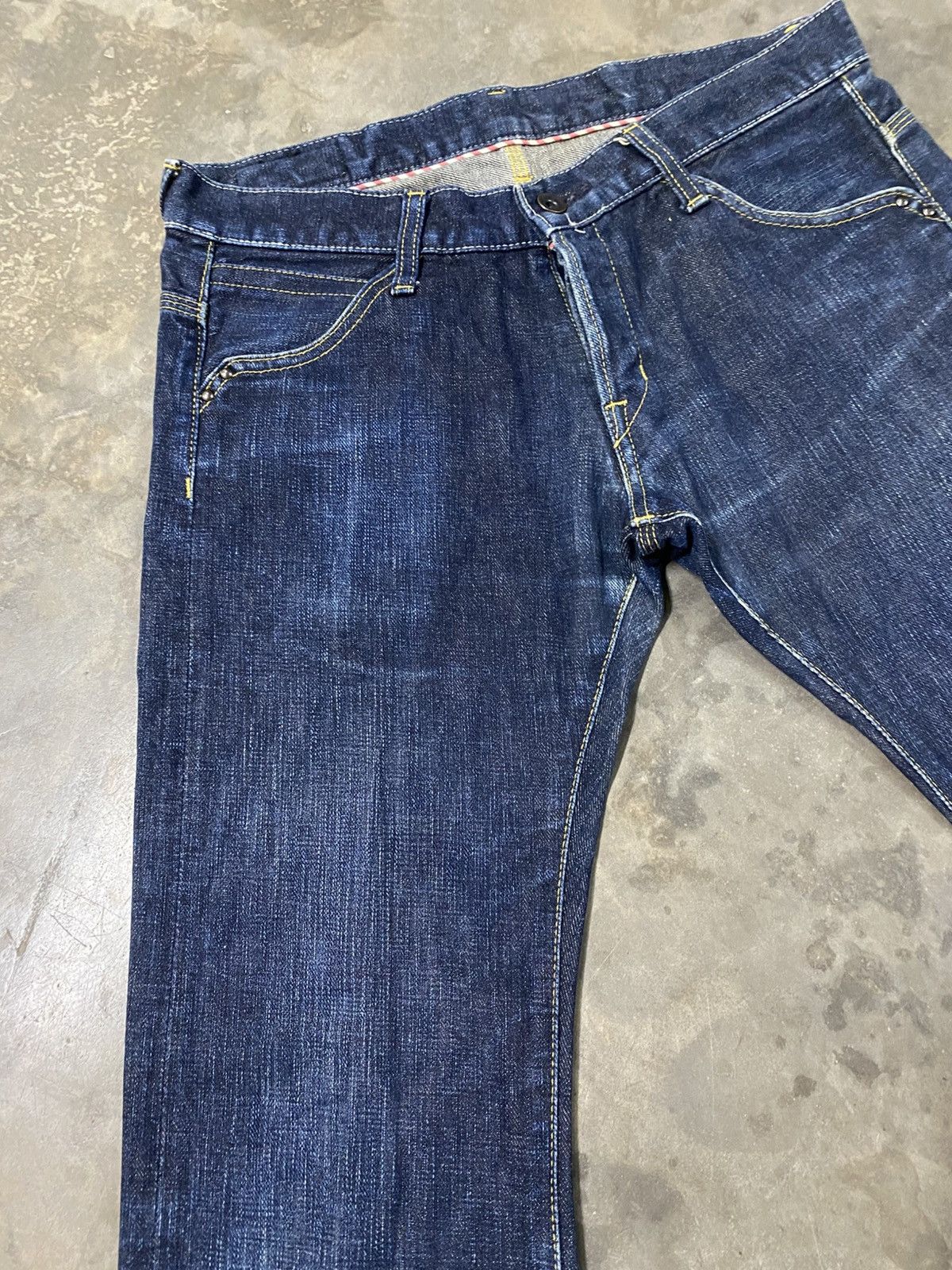 Blue Blue Japan × Boycott × Japanese Brand Flared🔥 Boycott Blue Jeans Made in Japan @207 Size US 30 / EU 46 - 12 Thumbnail