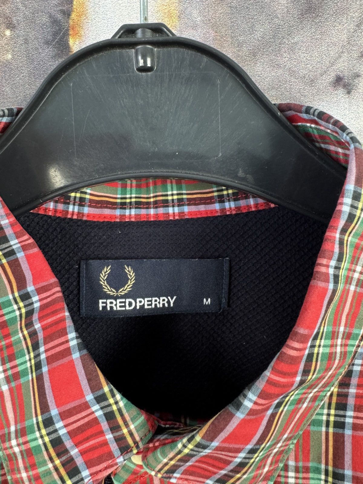 Fred Perry Men’s Fred Perry Shirt Button Up Long Sleeve Size Medium Size US M / EU 48-50 / 2 - 6 Thumbnail