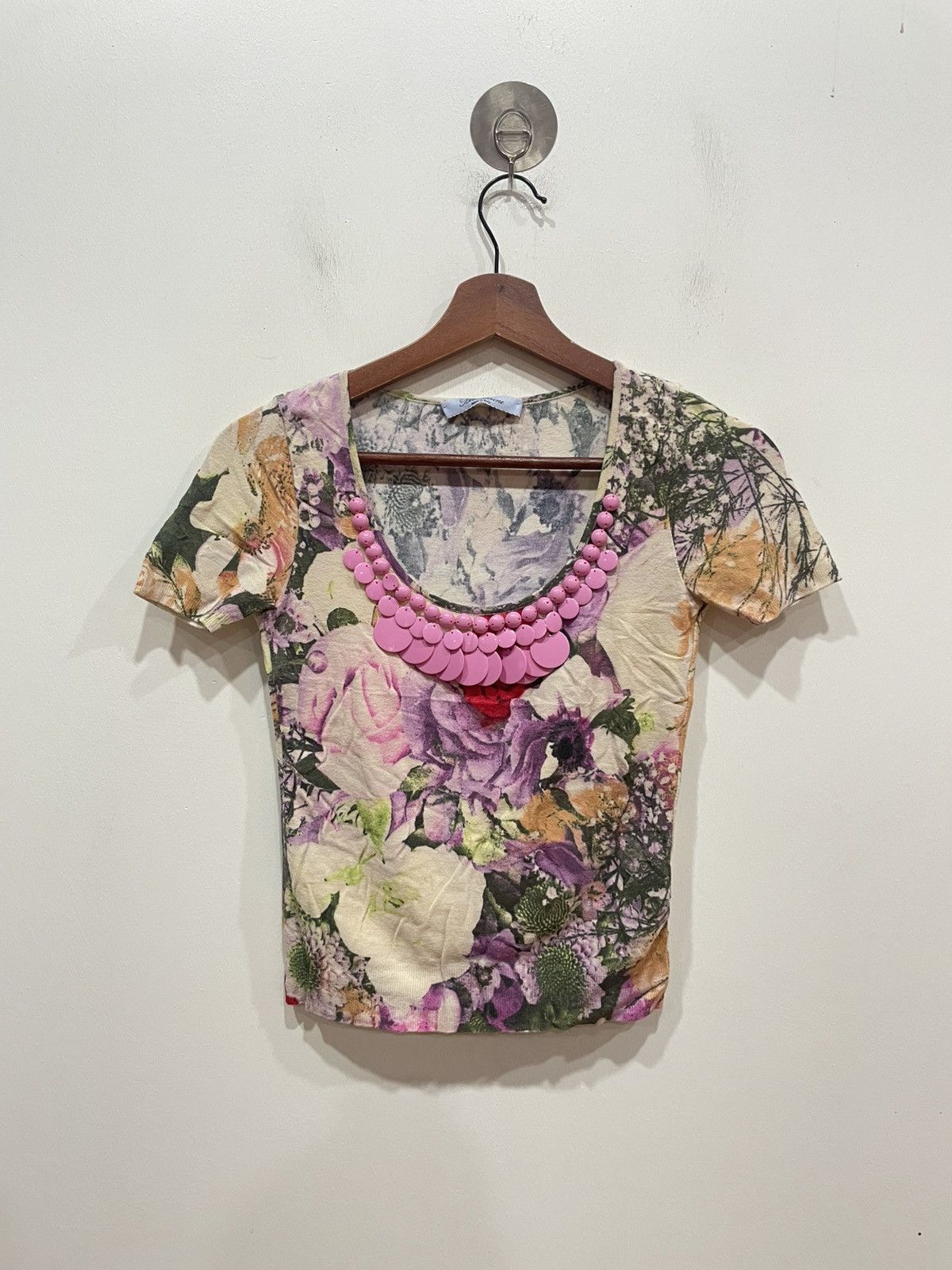 Blumarine Blumarine short sleeves Blouse Size XS / US 0-2 / IT 36-38 - 1 Thumbnail