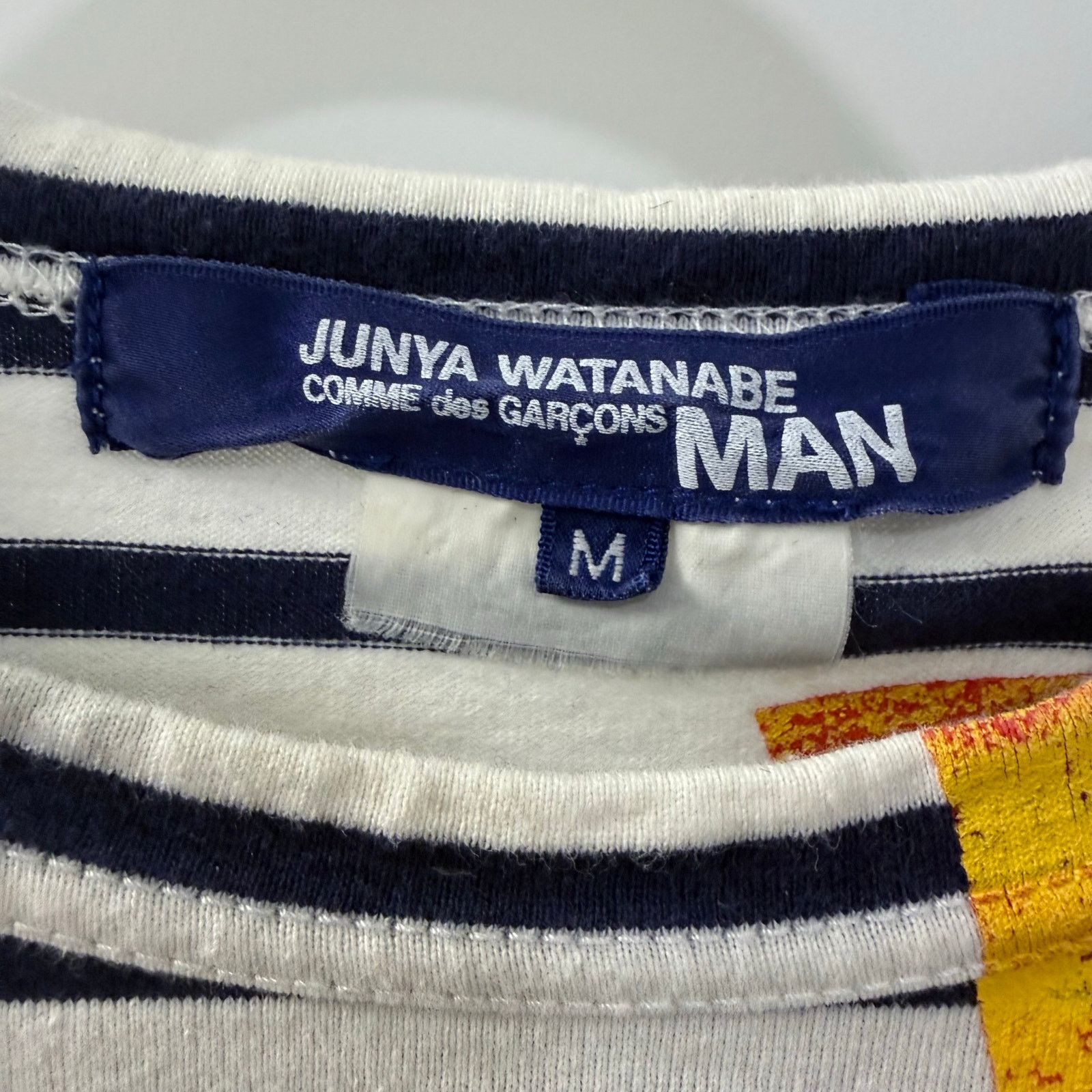 Junya Watanabe Junya Watanabe CDG MAN Graphic Stripe Long Sleeve AD2017 Size US M / EU 48-50 / 2 - 4 Thumbnail
