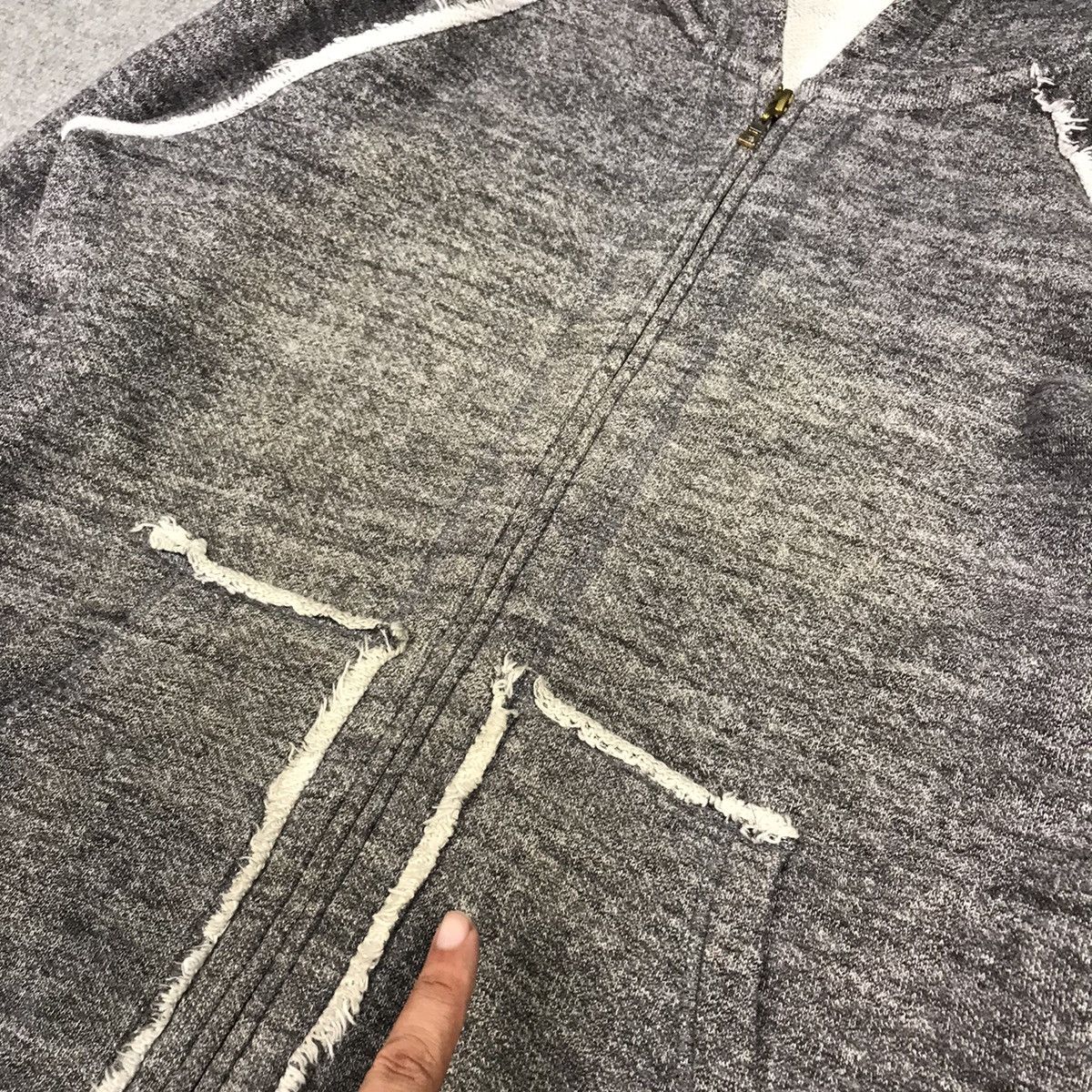 If Six Was Nine × Japanese Brand × Tornado Mart JAPANESE HOODIES DISTRESS STYLE LGB JACKET Size US M / EU 48-50 / 2 - 4 Thumbnail