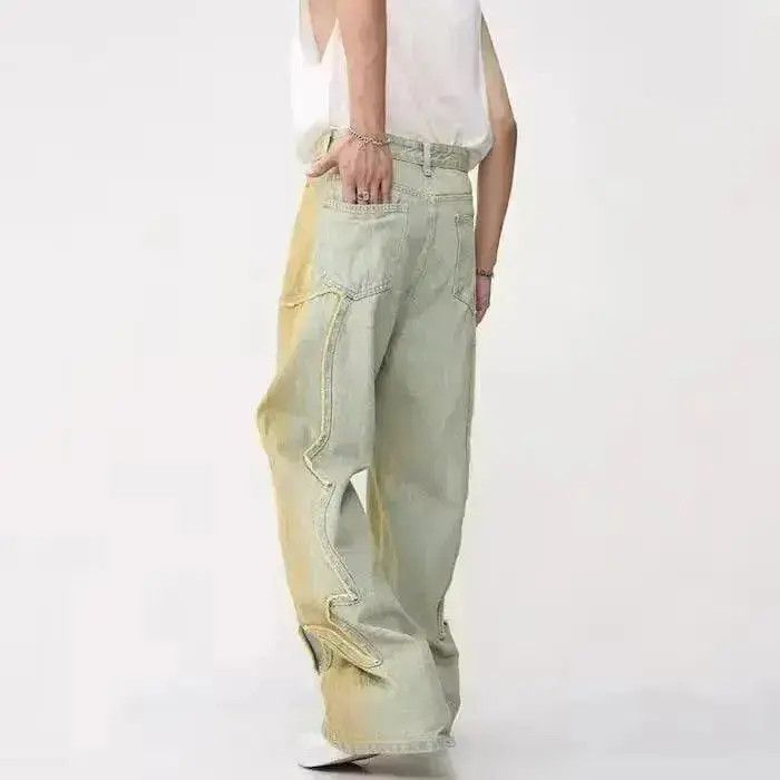 Japanese Brand High Street Male Fashion Vintage Jeans Trendy American Style Size US 32 / EU 48 - 5 Thumbnail
