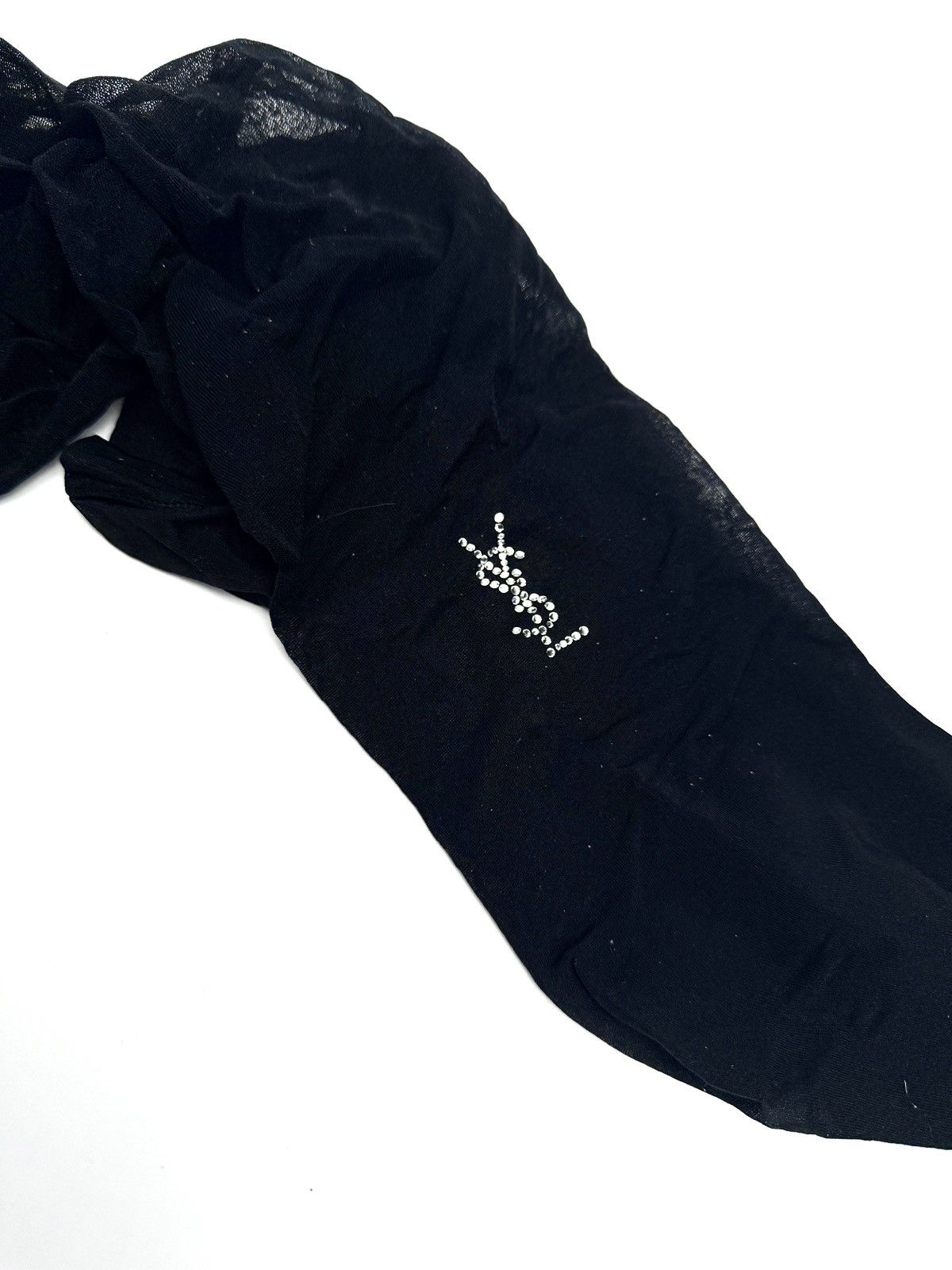Yves Saint Laurent Saint Laurent Jumpsuit Tights – Black Size ONE SIZE - 2 Thumbnail