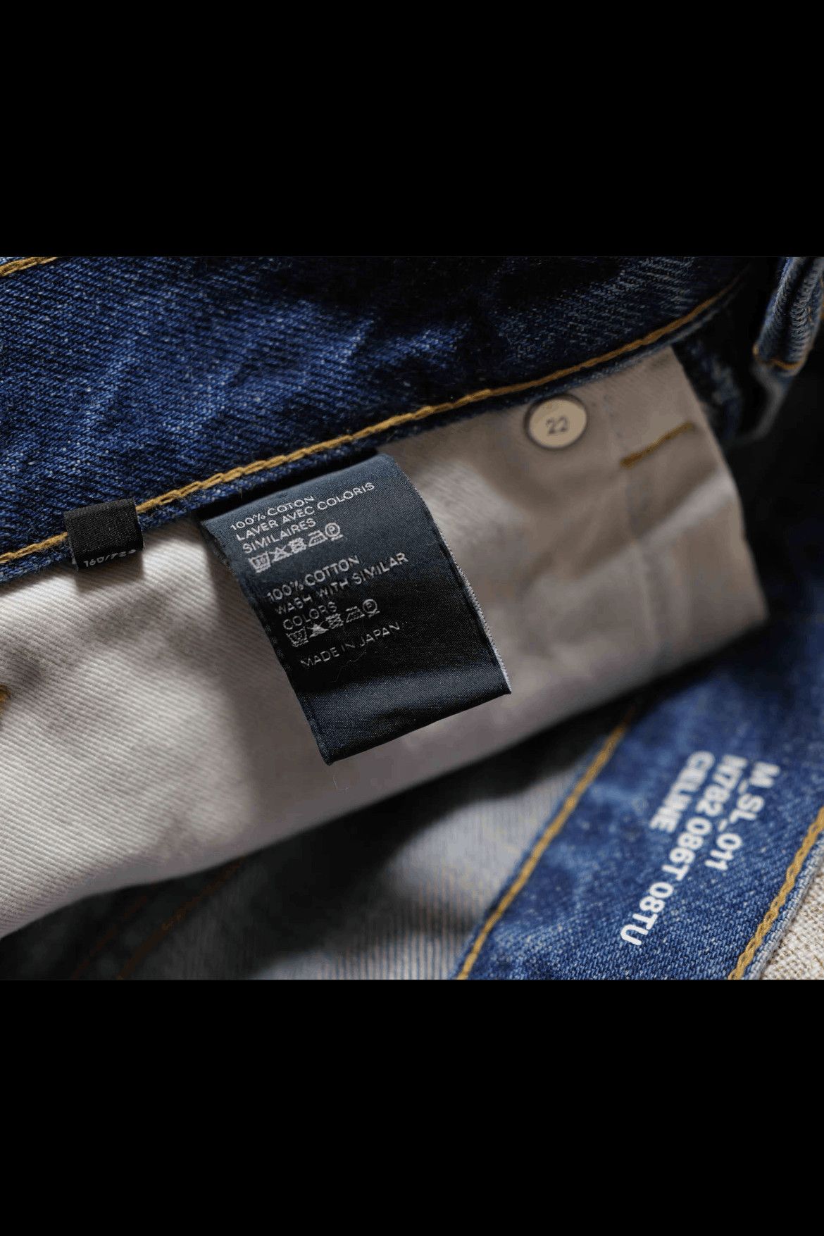 Celine Celine Slim Fit Lou Denim Size US 28 / EU 44 - 4 Thumbnail