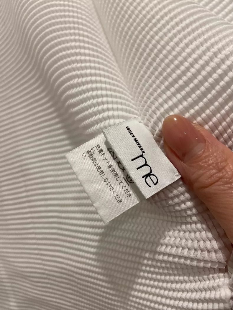 Issey Miyake issey miyake size:one size White pleated cardigan Size XXS / US 00 / IT 34 - 3 Thumbnail