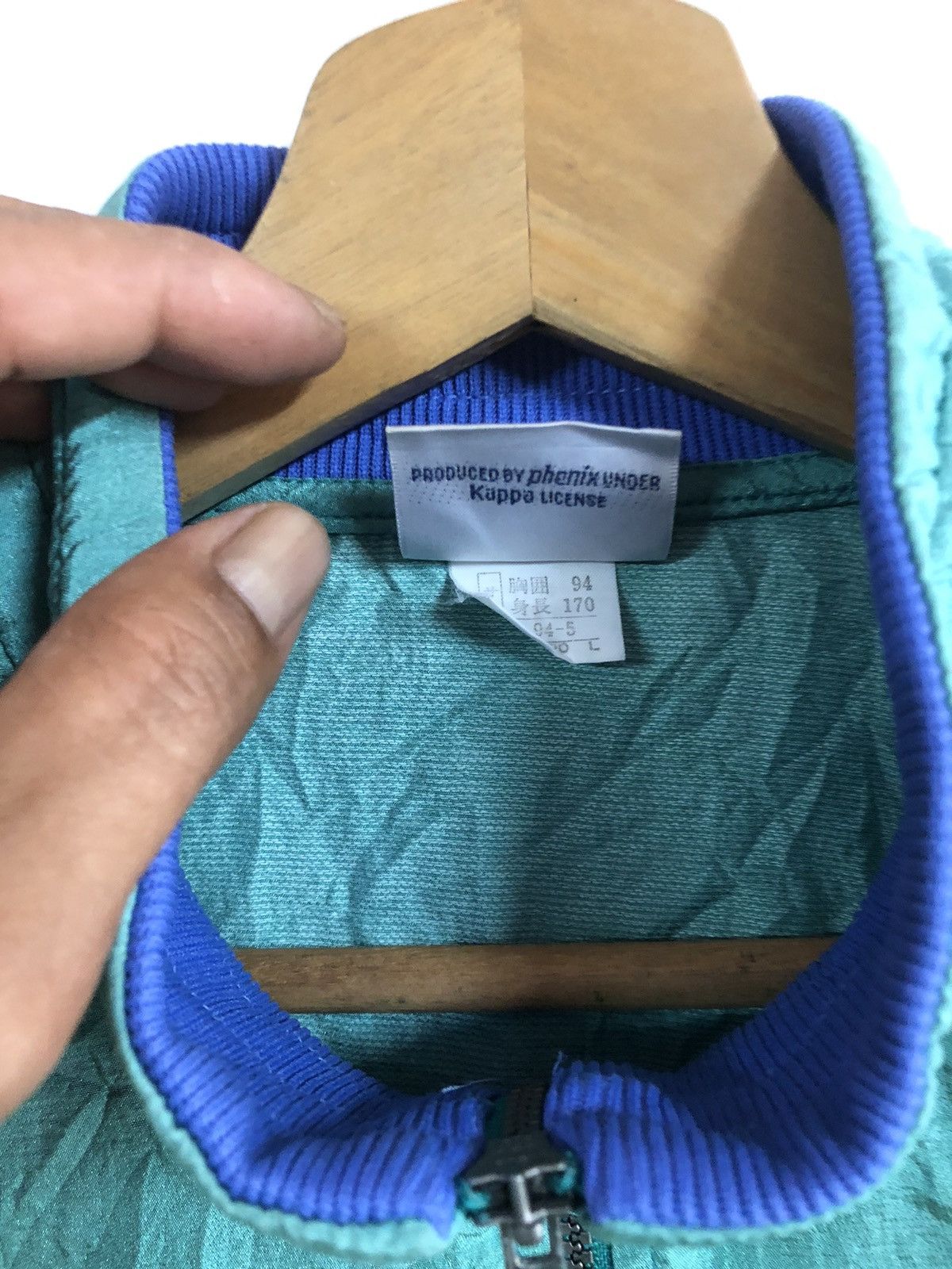 Japanese Brand × Kappa × Vintage Vintage 90’s Kappa Wind-Tex zipper Jacket Size US M / EU 48-50 / 2 - 5 Thumbnail