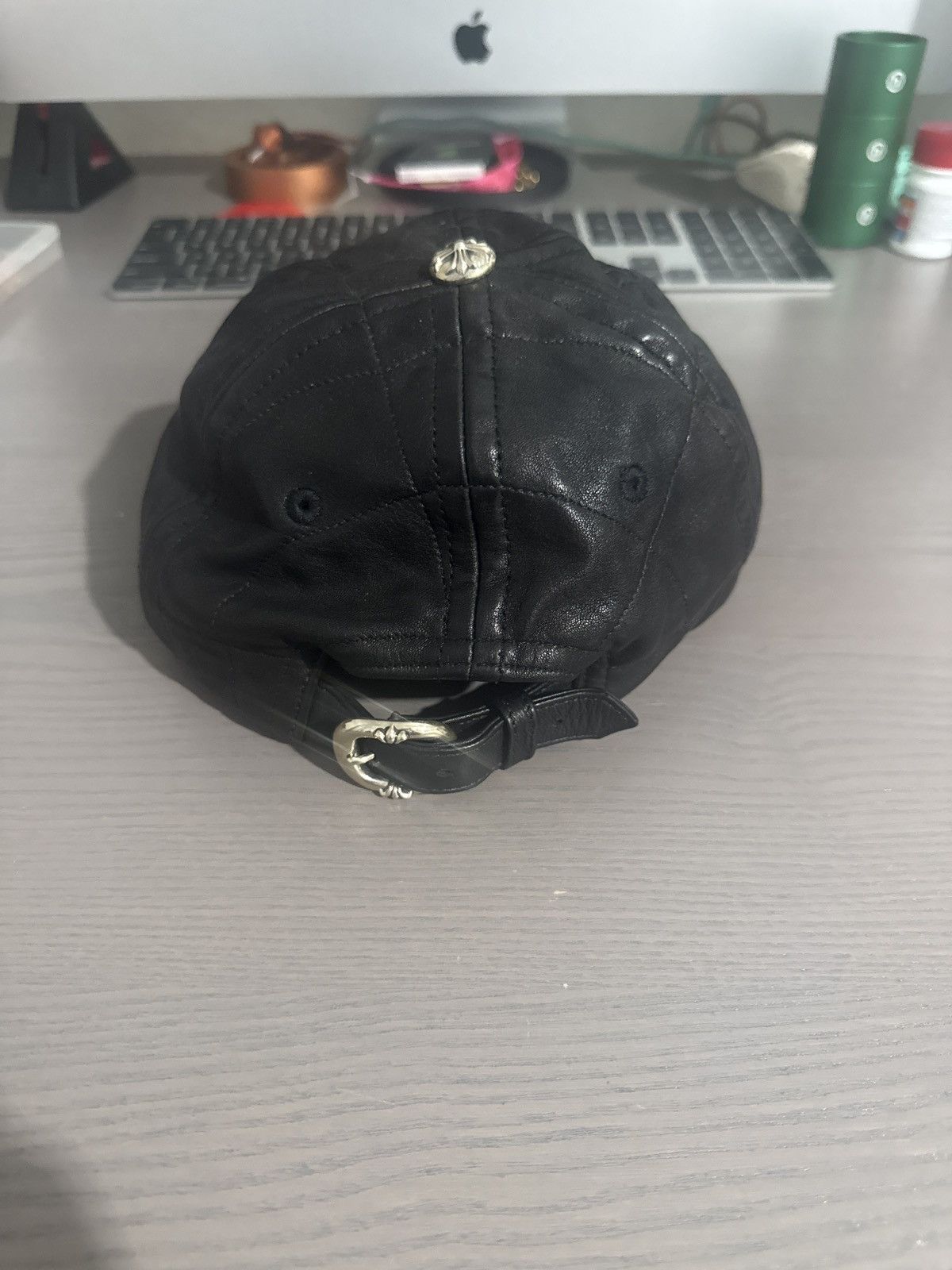 Chrome Hearts chrome hearts leather spider web hat Size ONE SIZE - 2 Thumbnail