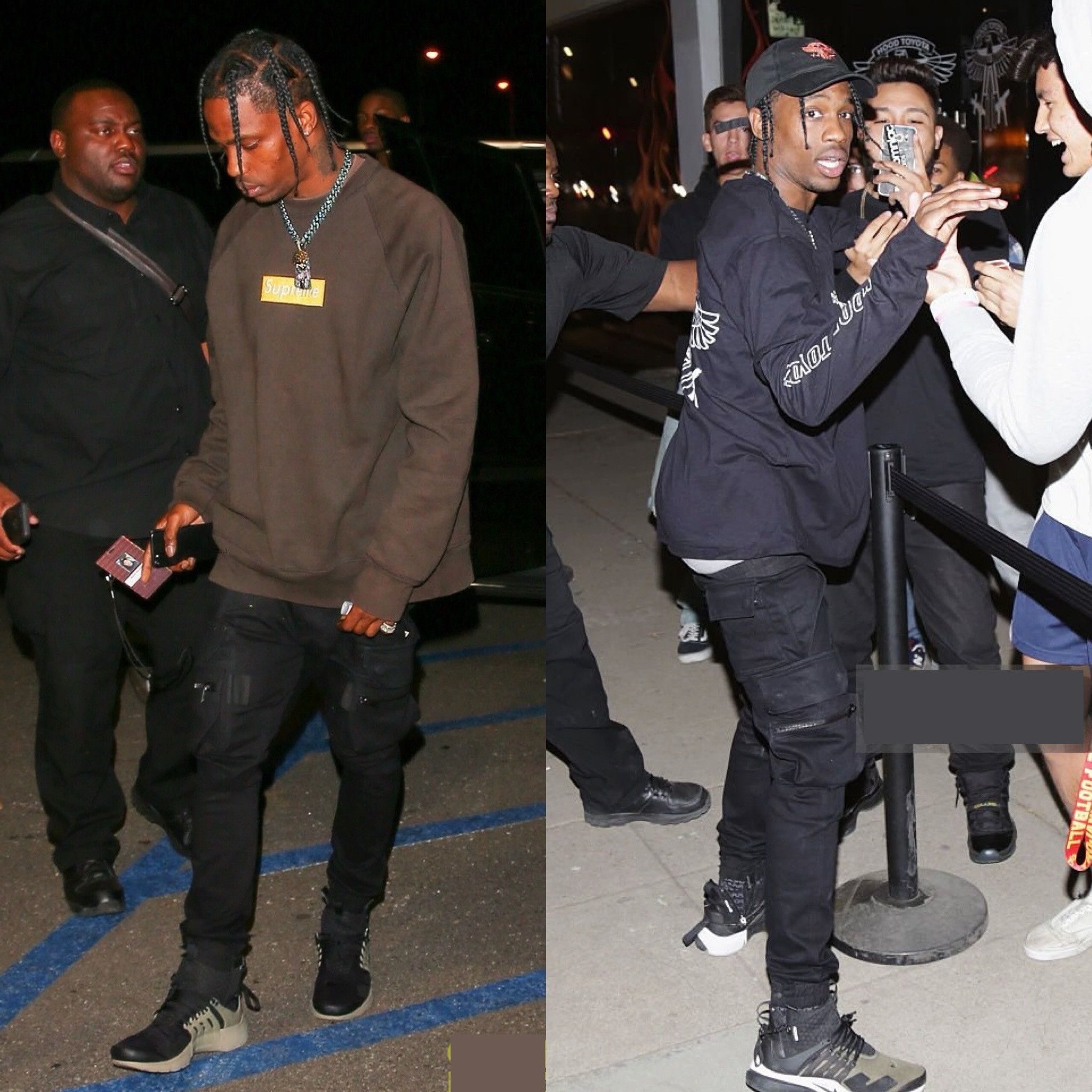 Rick Owens GLITTER FW17 CARGO JOGGERS / RU17F8390-BA | Grailed