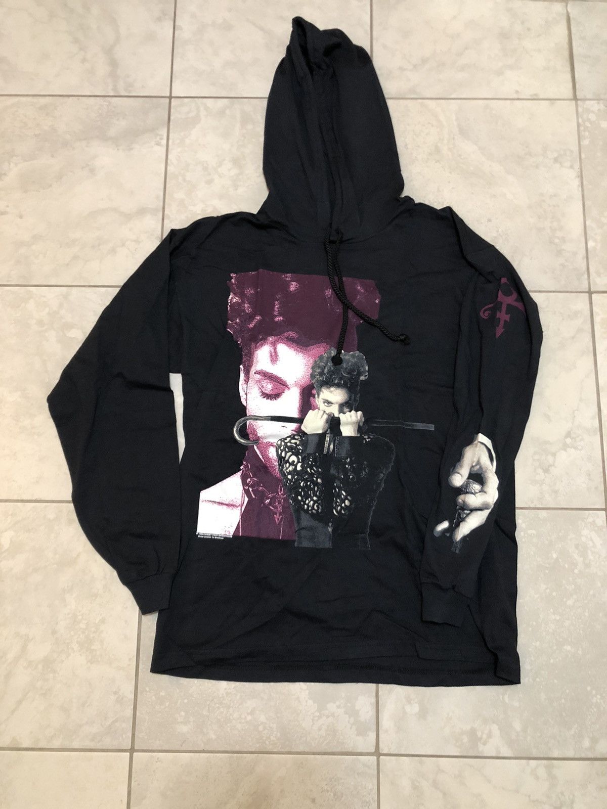Band Tees Rare vintage 1993 Prince Licensed By Brockum Hoodie rap tee Size US L / EU 52-54 / 3 - 1 Thumbnail