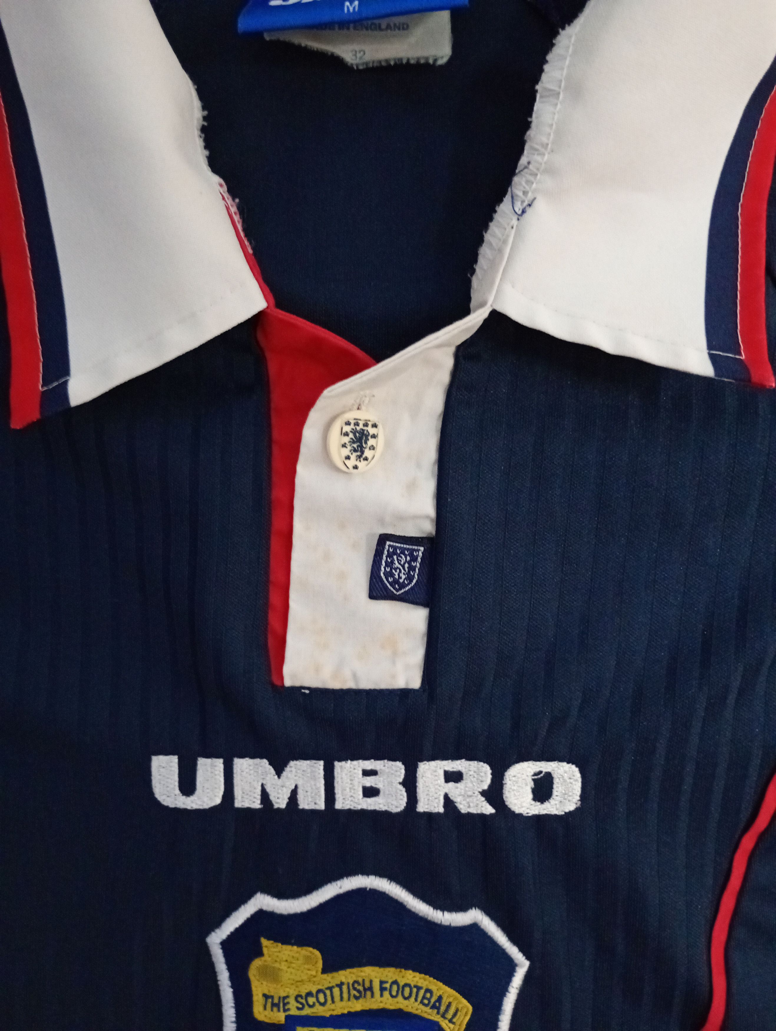 Umbro Umbro Scotland Home Jersey 1996-1998 Size US M / EU 48-50 / 2 - 5 Thumbnail