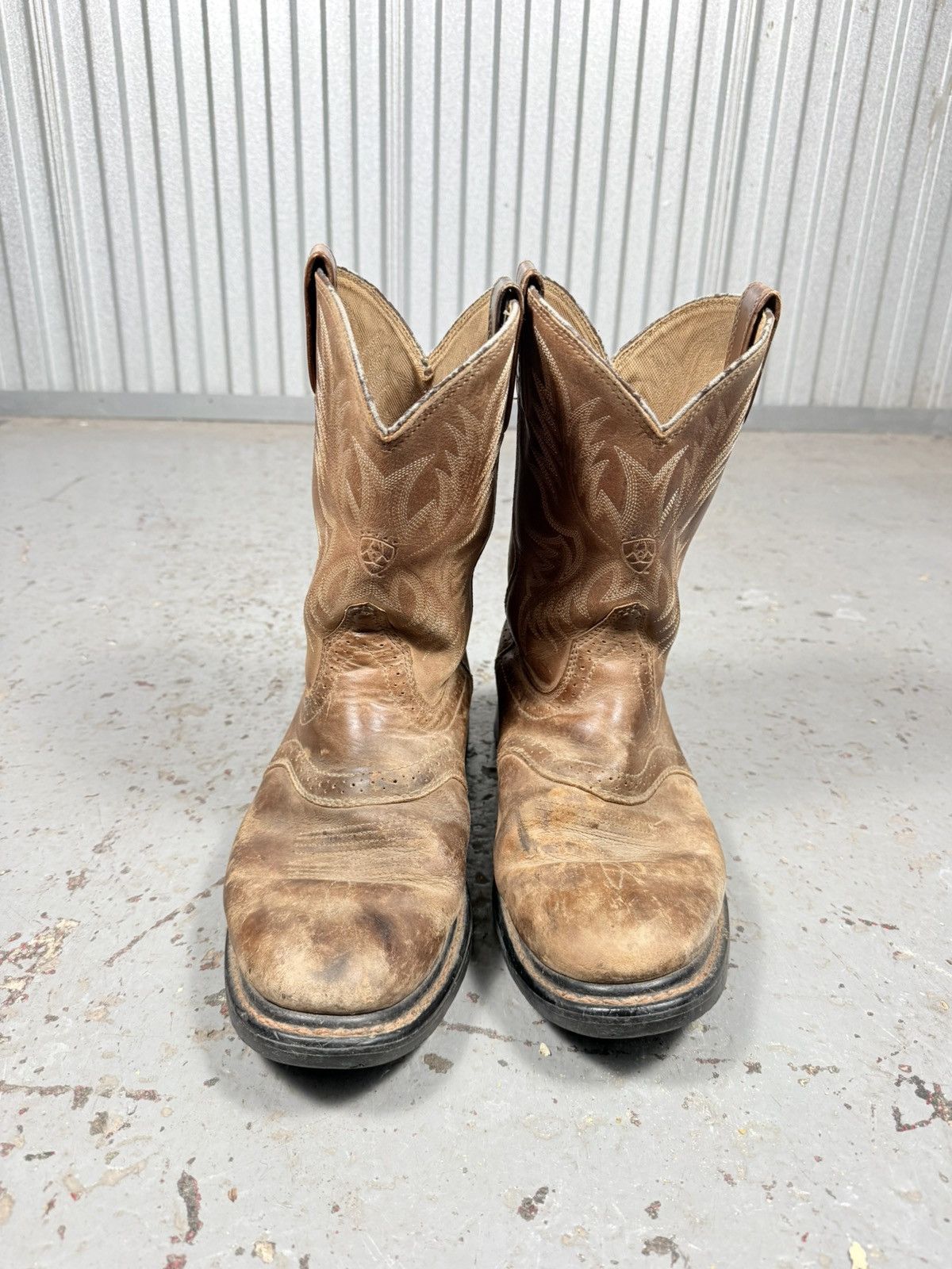 Ariat Vintage Ariat 2000s Round Toe Western Cowboy Boots Size US 10 / EU 43 - 4 Thumbnail