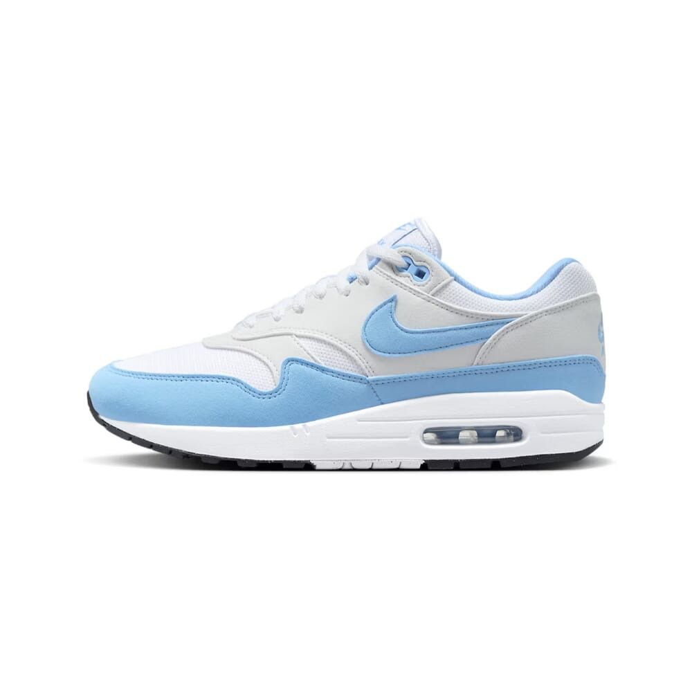 image of Nike Air Max 1 White/university Blue Fd9082-103 Shoes, Men's