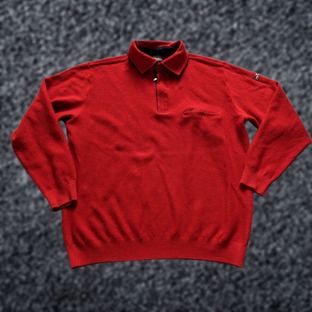 Vintage VINTAGE SAIL EXP YACHTING RED 1/4 ZIP SWEATER MENS XL MARINE CONCEPT Shirt Women? Size US XL / EU 56 / 4 - 1 Thumbnail