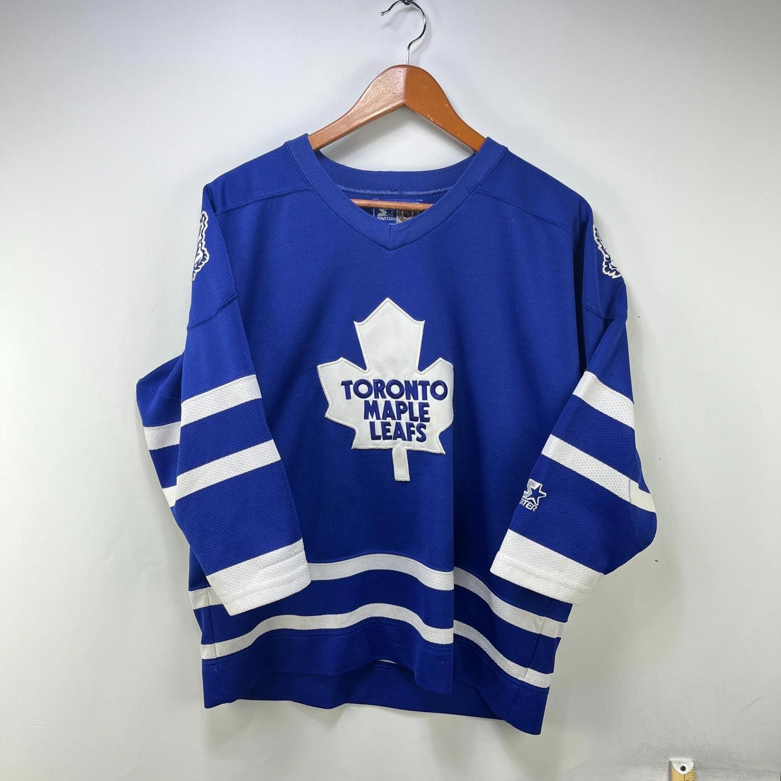 Starter Vintage Starter Toronto Maple Leafs Jersey Youth Large XL Size ONE SIZE - 1 Thumbnail