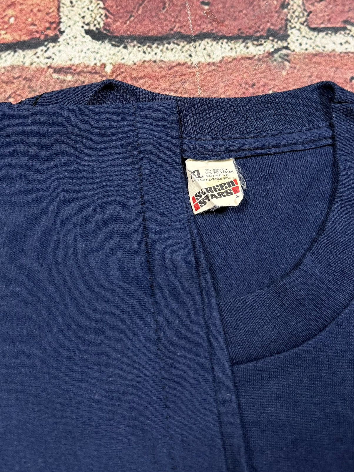 Chevrolet Vintage 80s Corvette Logo Graphic Tee Single Stitch Chevy Size US XL / EU 56 / 4 - 6 Thumbnail