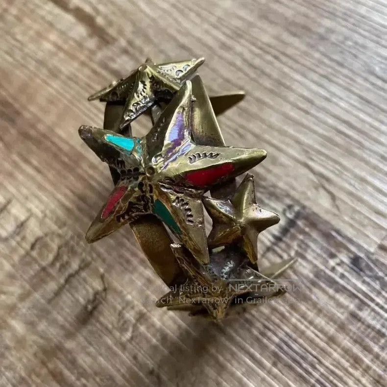 Kapital Kapital Star Bracelet with Colorful Details. Size ONE SIZE - 2 Thumbnail