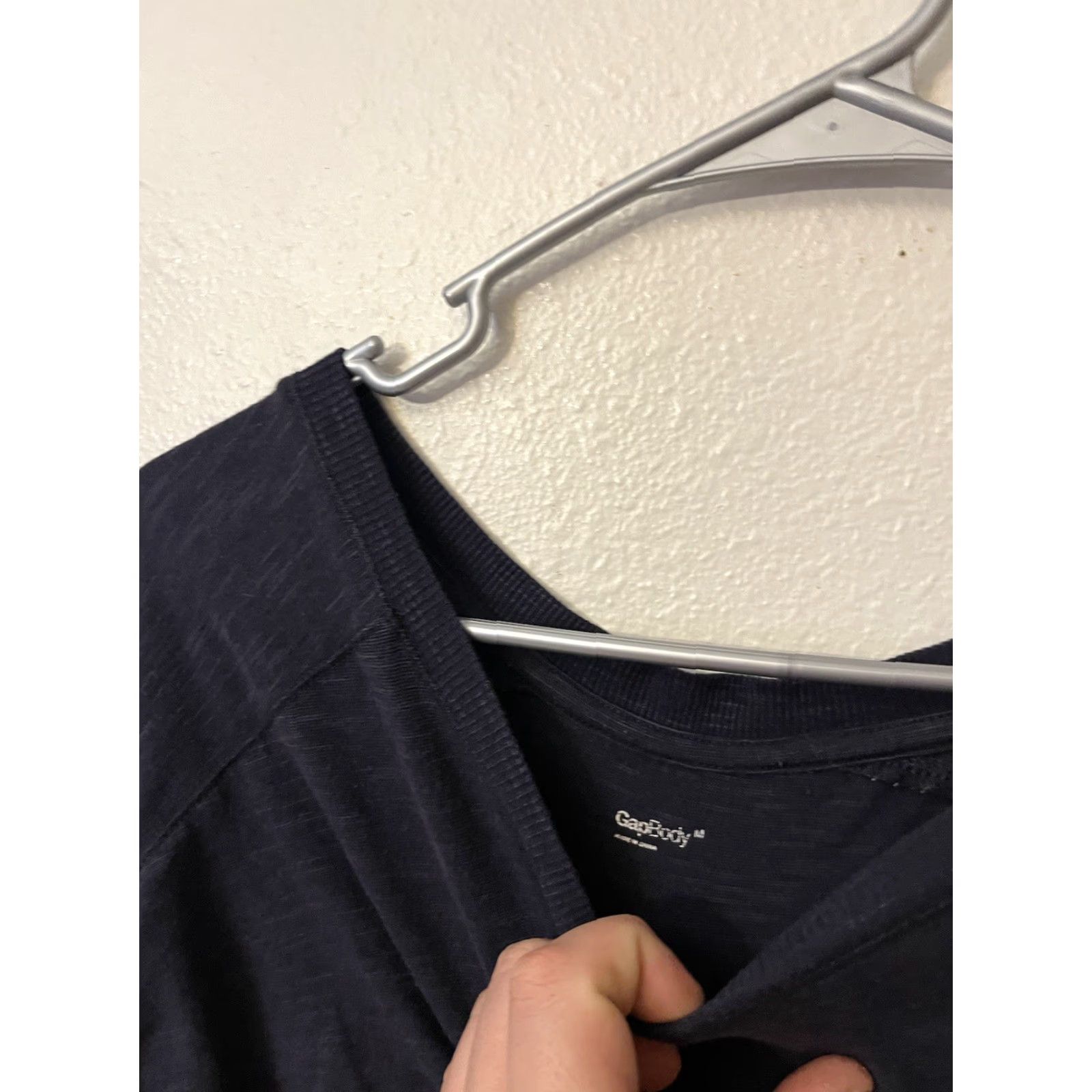 Gap Eat Sleep Coffee Repeat Long Sleeve Shirt Women’s M Blue Size M / US 6-8 / IT 42-44 - 2 Thumbnail