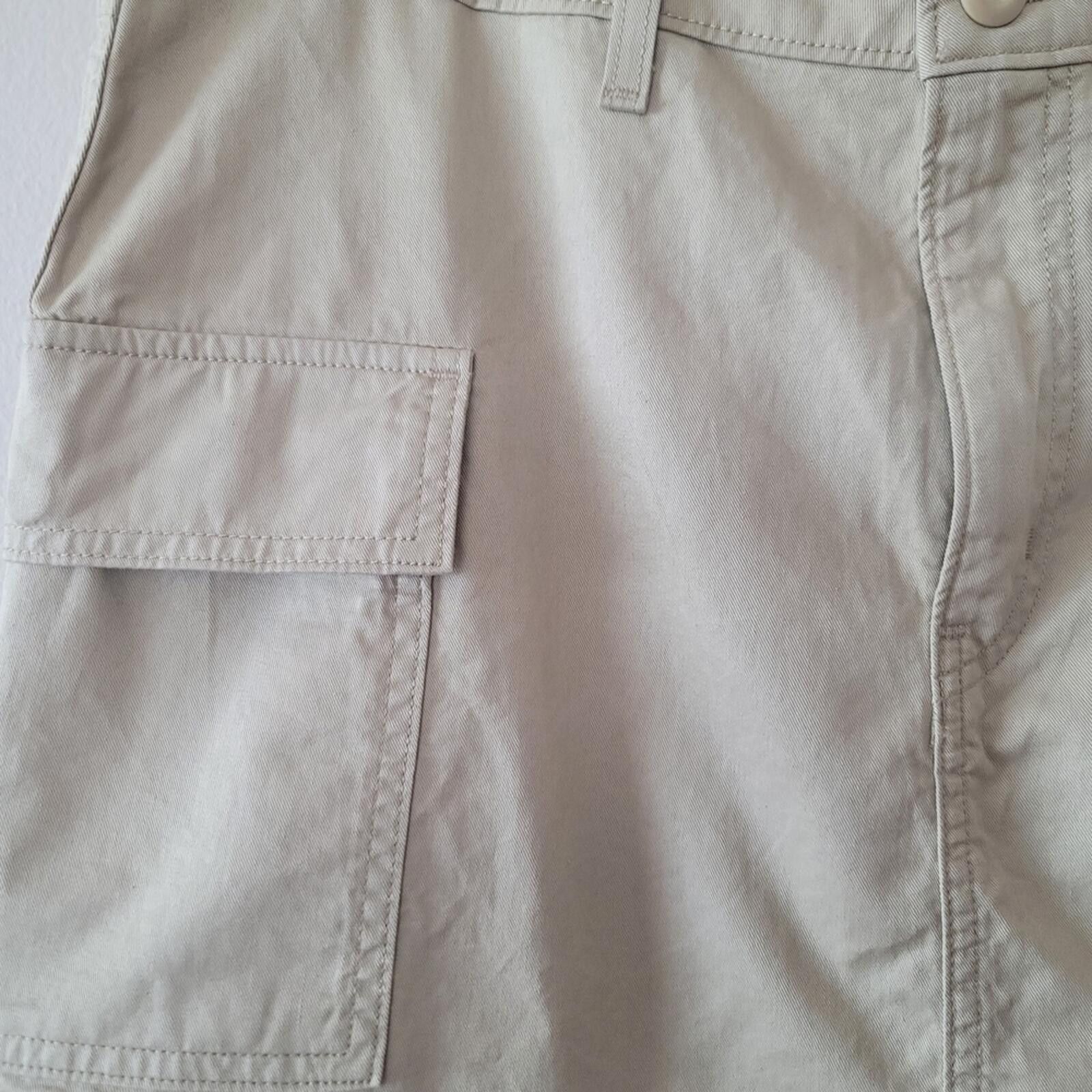 Levi's Levi’s '94 Cargo Mini Skirt in Safari Tan Sz 32 New Cotton Size 40" / US 18 - 5 Thumbnail