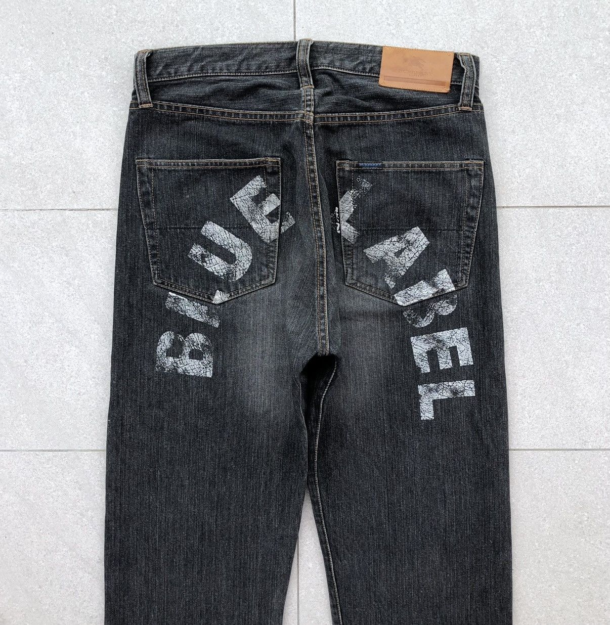 Burberry Burberry London Blue Label Men’s Button Denim Pants Size US 31 - 2 Thumbnail