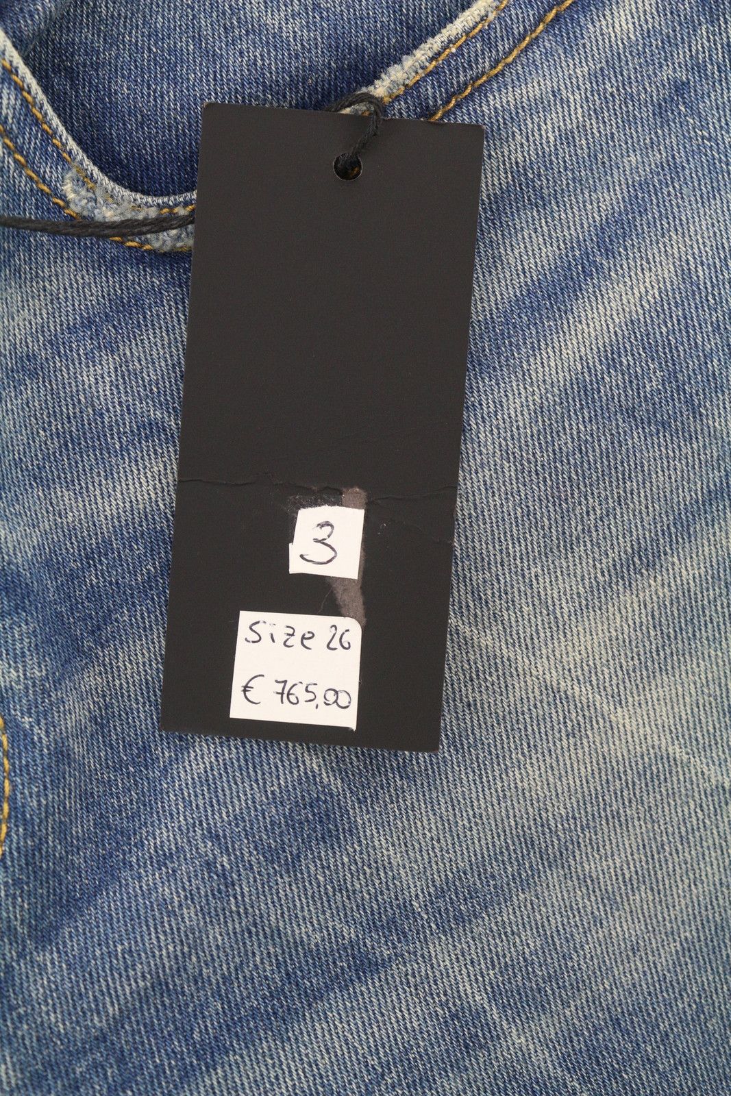 R13 BOY STRAIGHT 26 Kelly Stretch Ankle Washed Blue 85438 Size 26" / US 2 / IT 38 - 8 Thumbnail