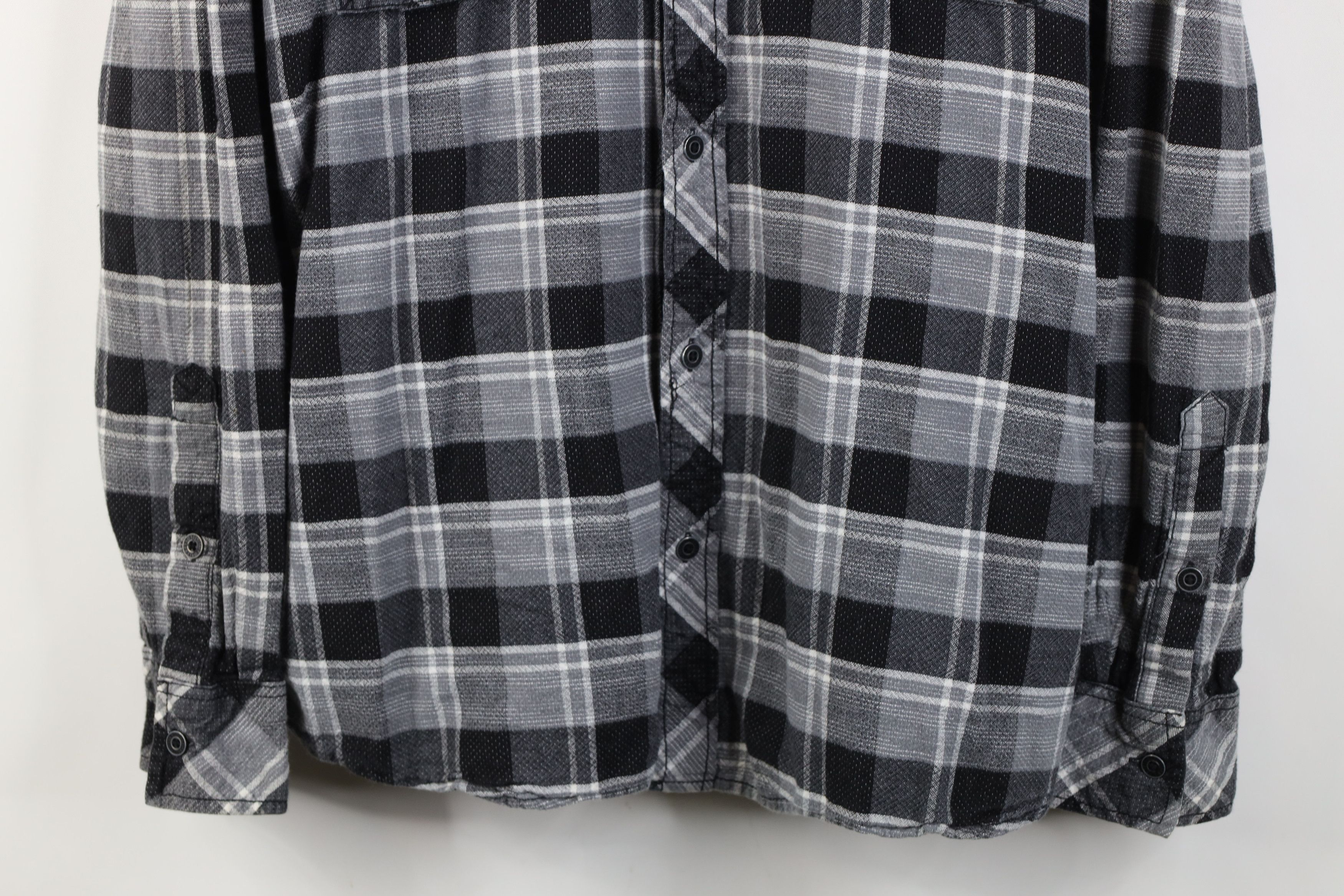 Affliction Affliction Limited Edition UFC MMA Flannel Button Shirt Size US XL / EU 56 / 4 - 3 Thumbnail